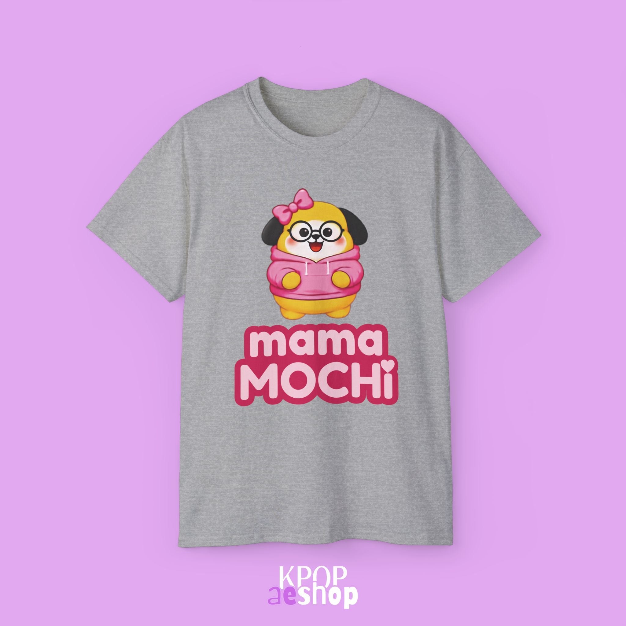 mama MOCHI Cartoon Tee | Cute Fan Shirt