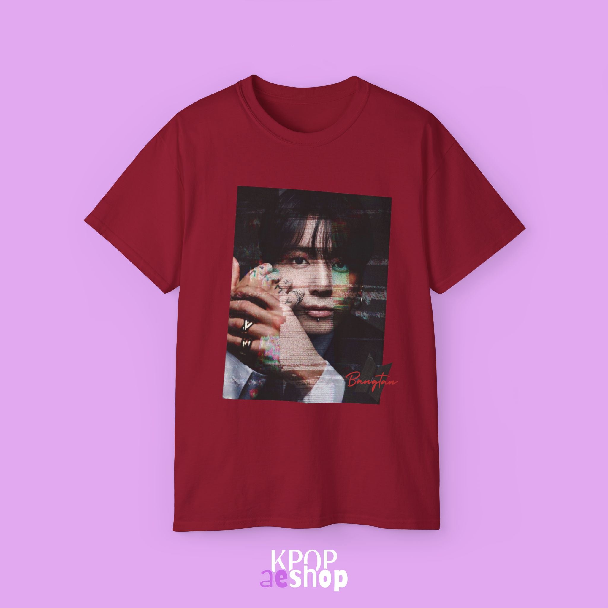 JK Jeon Jung kook Tee Bias BTS | Unisex Cotton T-Shirt