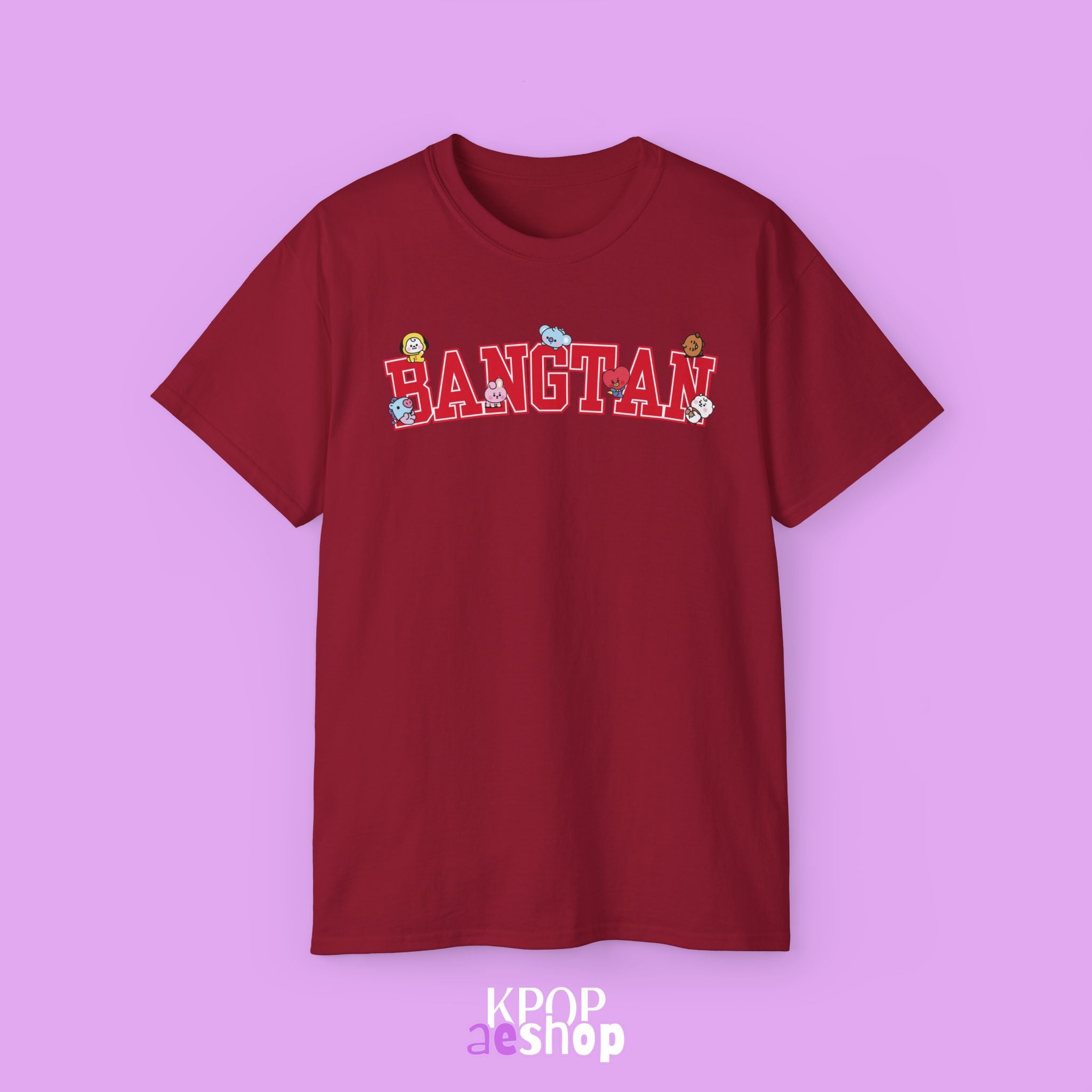 Bangtan Print | Unisex Cotton T-Shirt