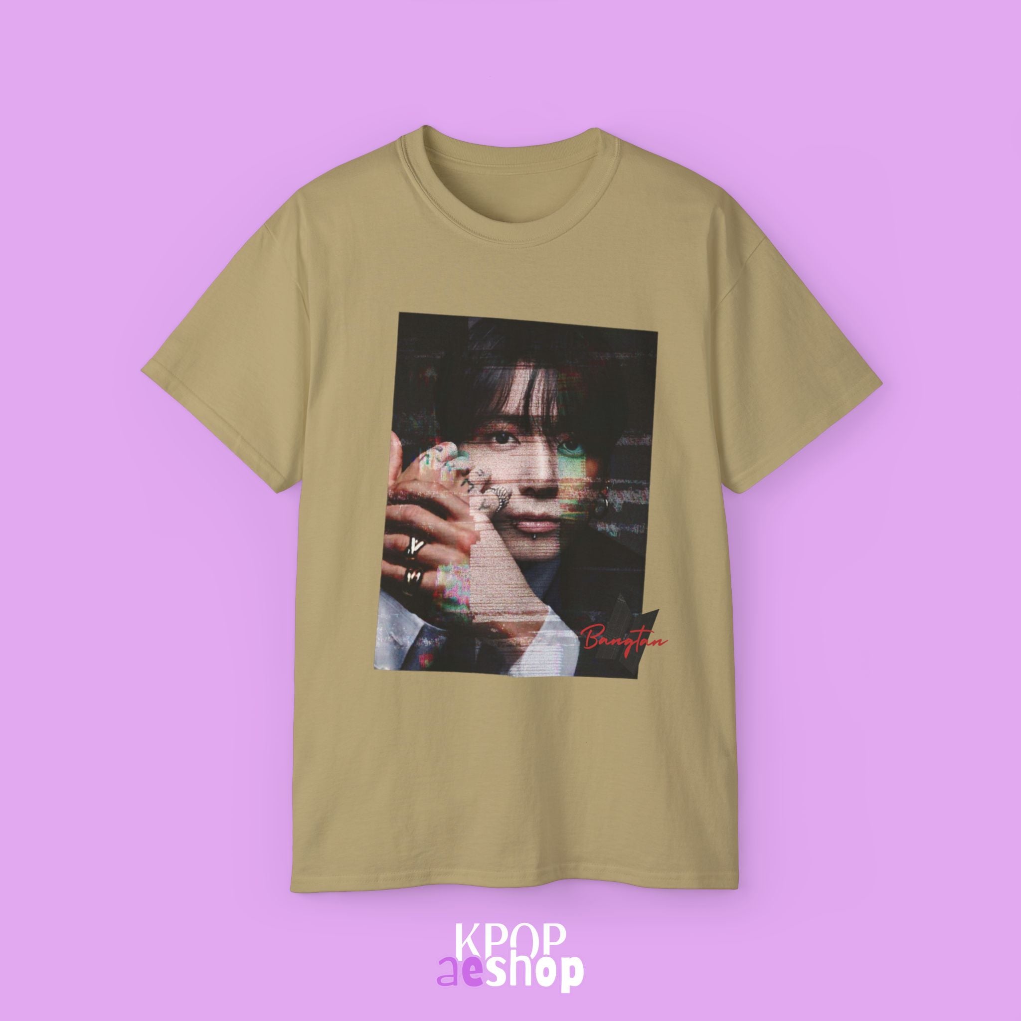 JK Jeon Jung kook Tee Bias BTS | Unisex Cotton T-Shirt
