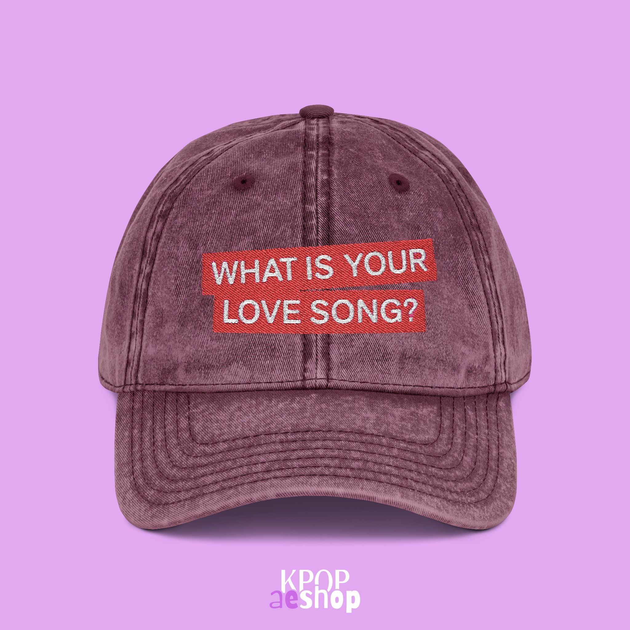 What is your Love songs? Arirang BTS World Tour 2026 | Embroidered Vintage Cap