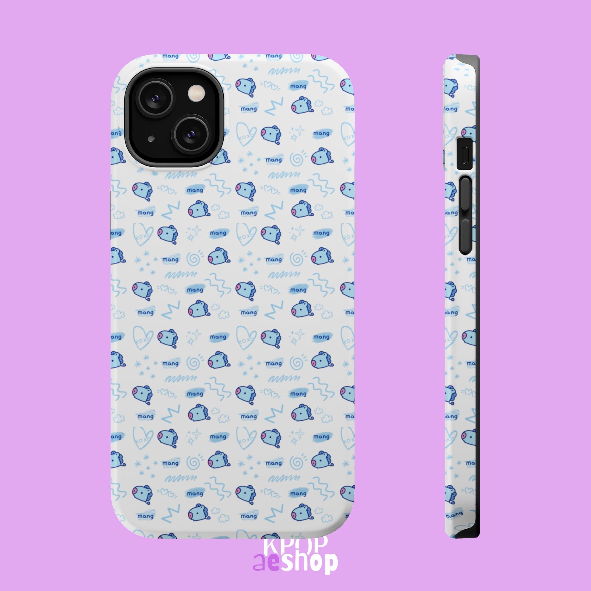 Mang | Cute K-Pop Aesthetic Magnetic Impact-Resistant Phone Case