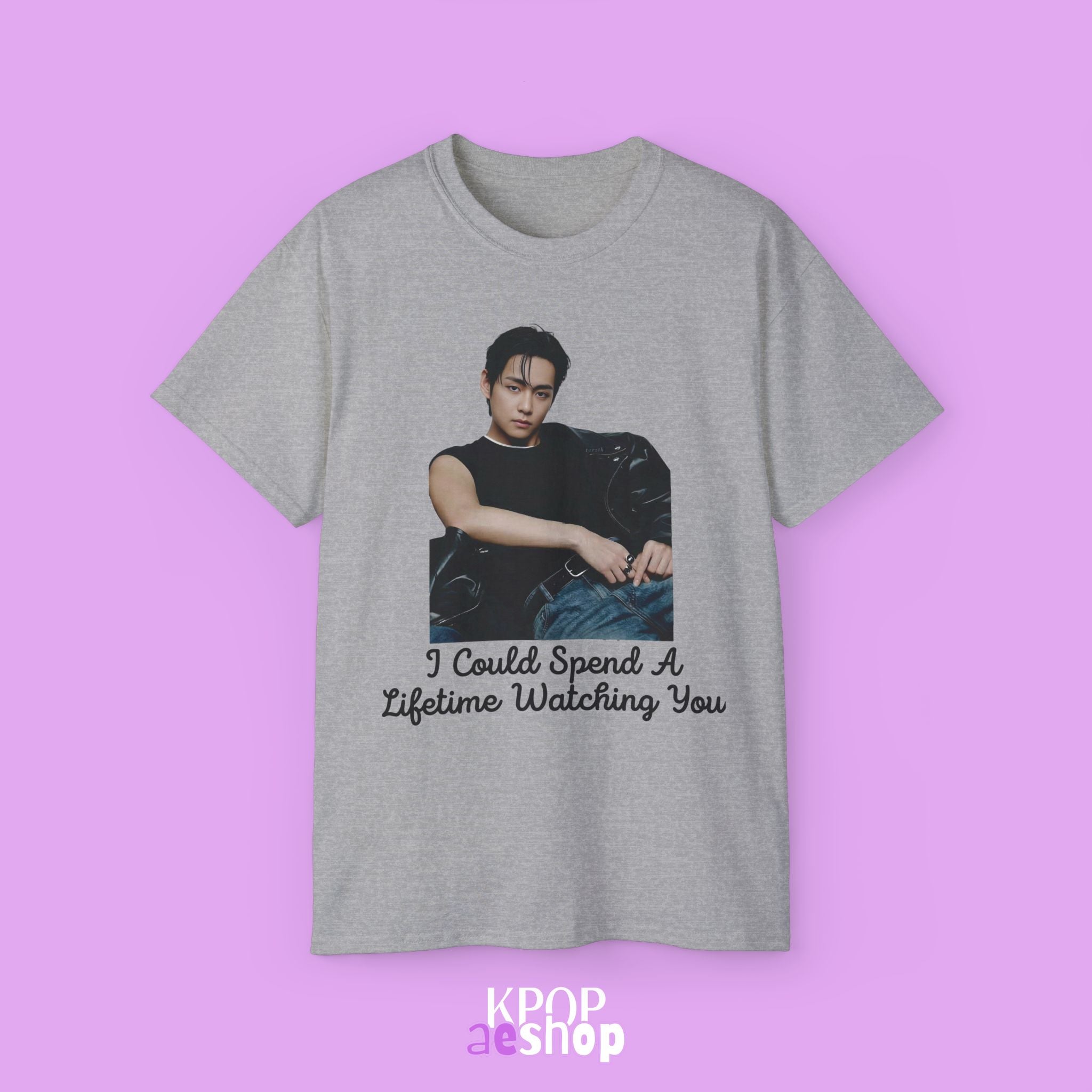V Taeyung BTS | Unisex Cotton Shirt