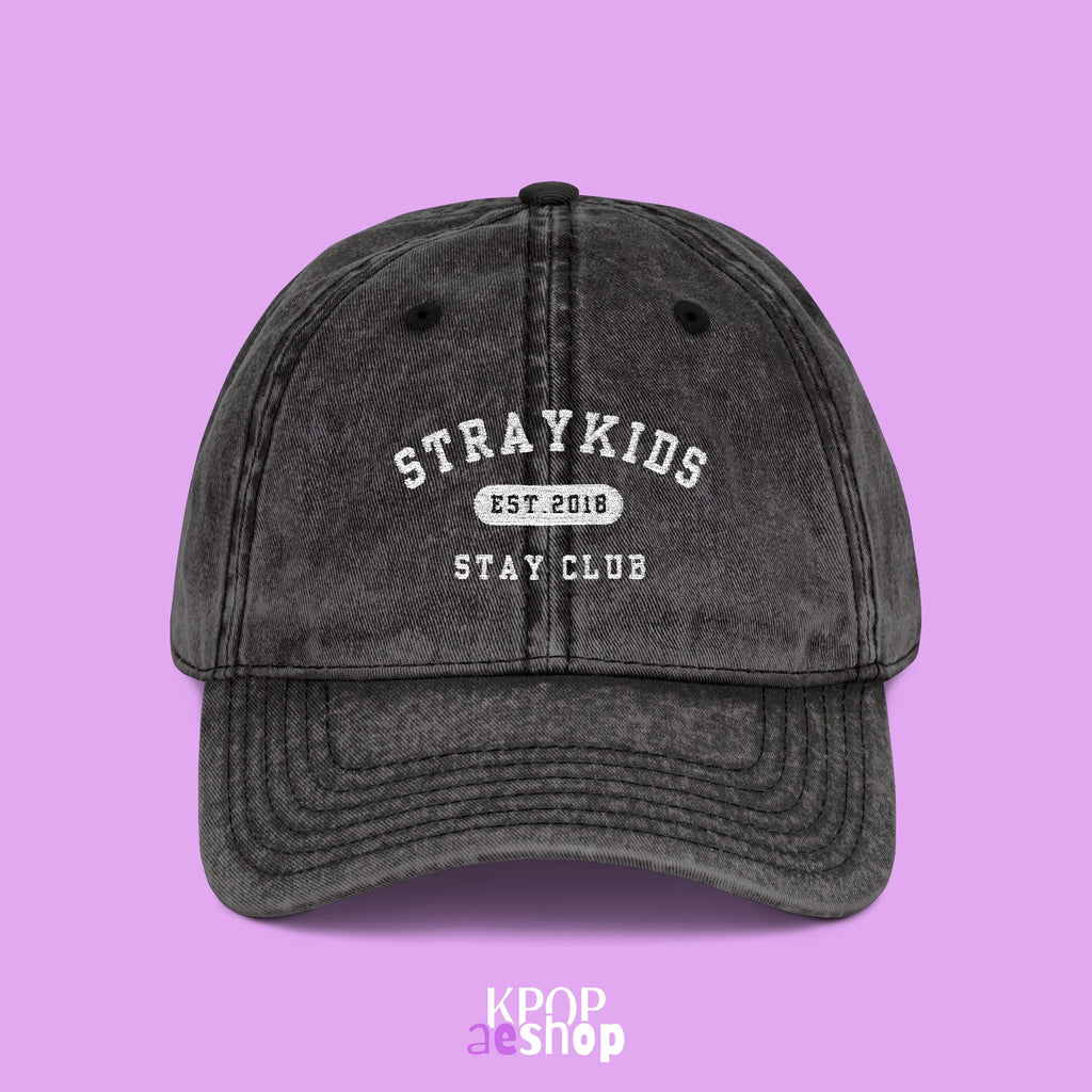 Stay Club Straykids | Embroidered Vintage Cap