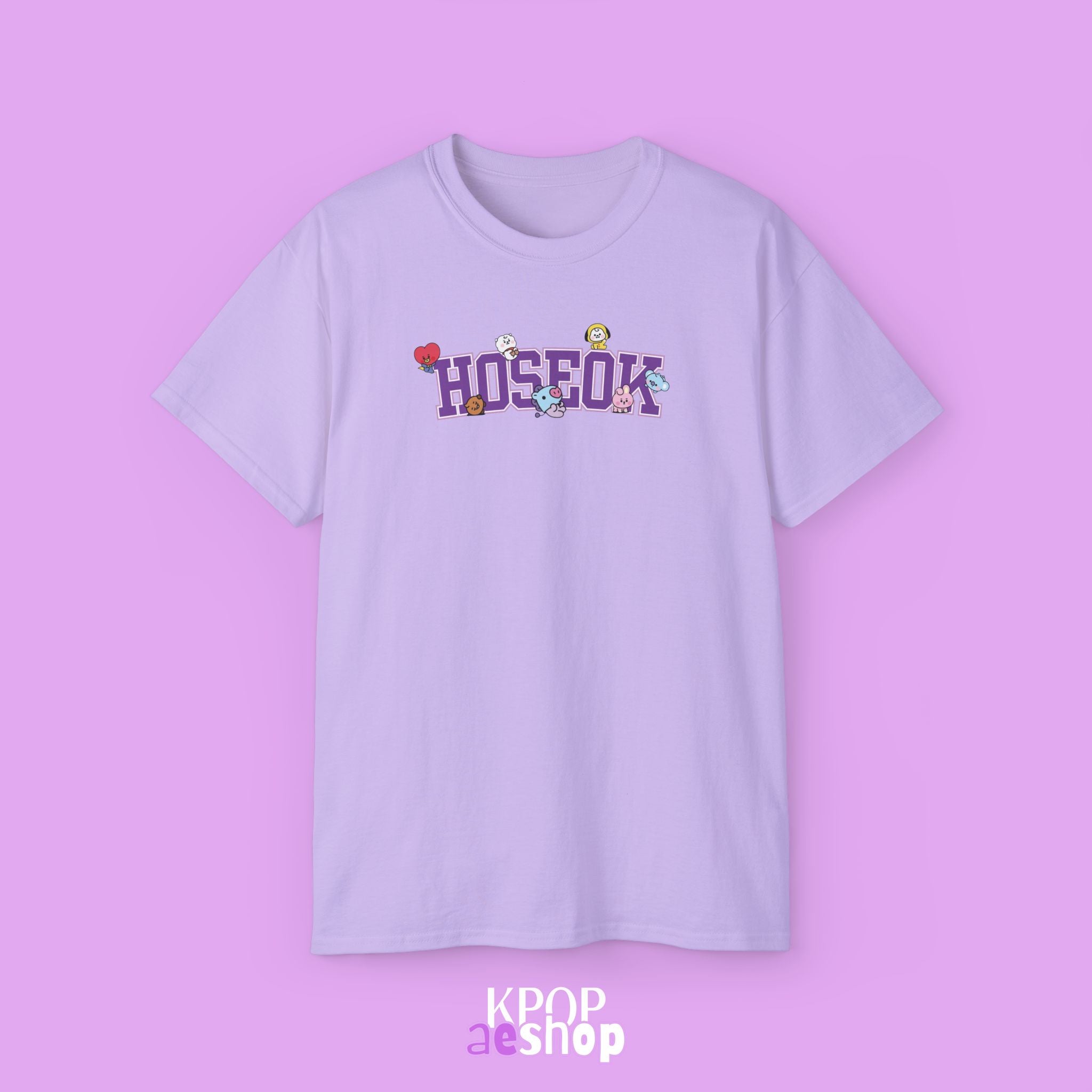 Hoseok BTS Print | Unisex Cotton T-Shirt