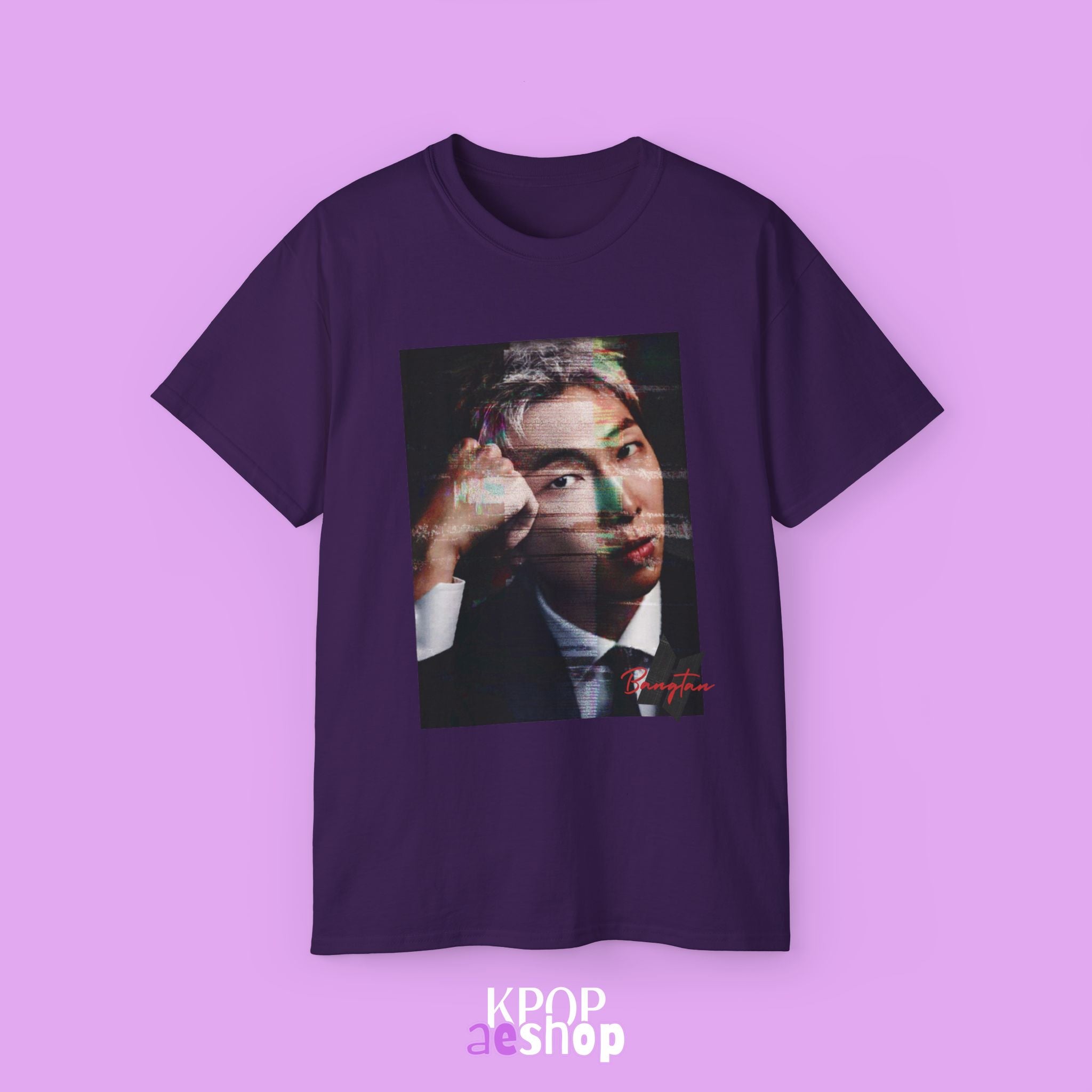 RM - Nam Joon Kim Tee Bias BTS | Unisex Cotton T-Shirt