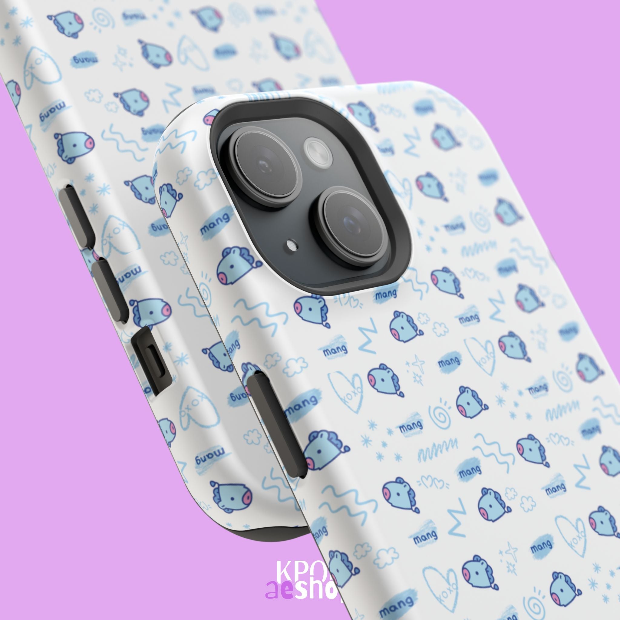 Mang | Cute K-Pop Aesthetic Magnetic Impact-Resistant Phone Case