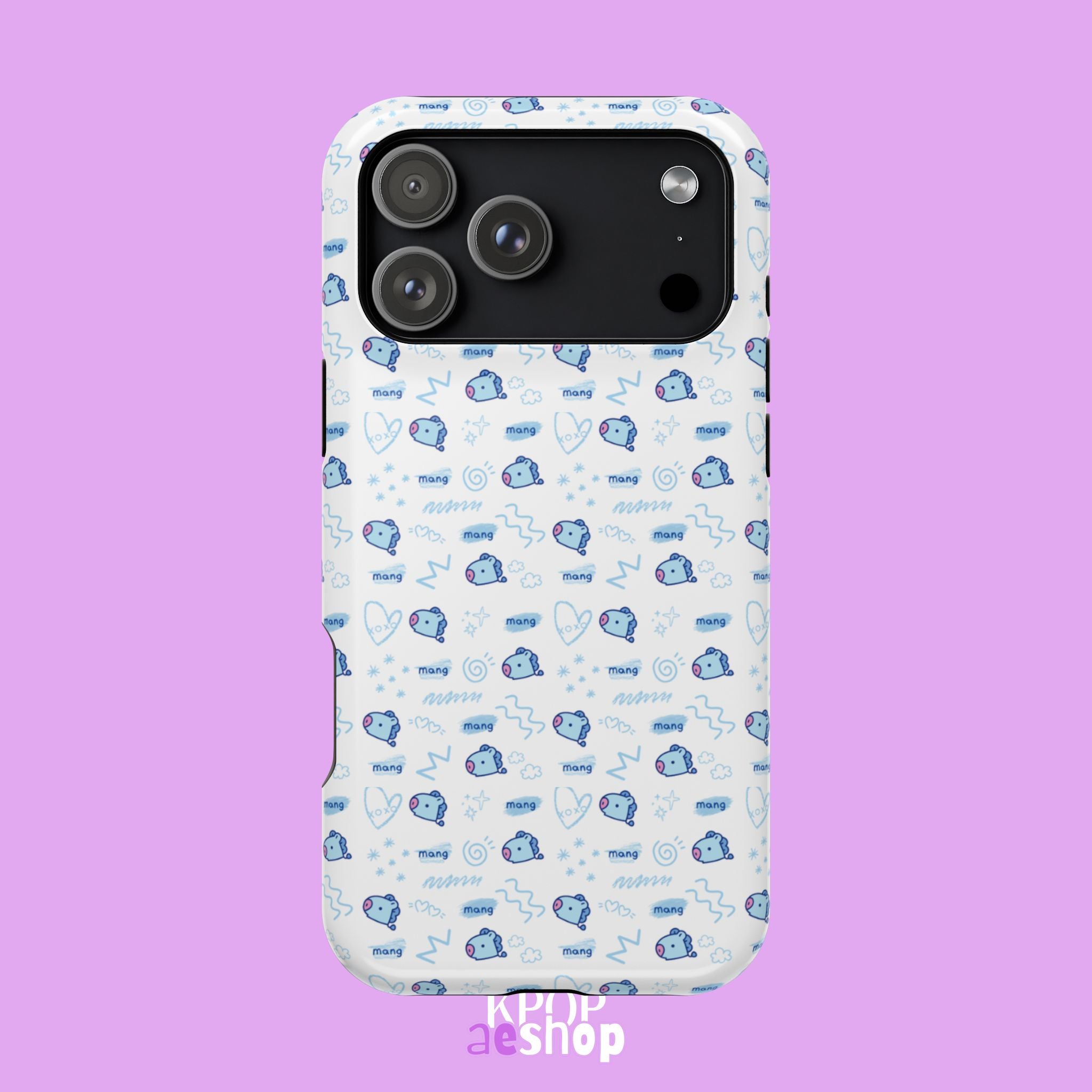 Mang | Cute K-Pop Aesthetic Magnetic Impact-Resistant Phone Case