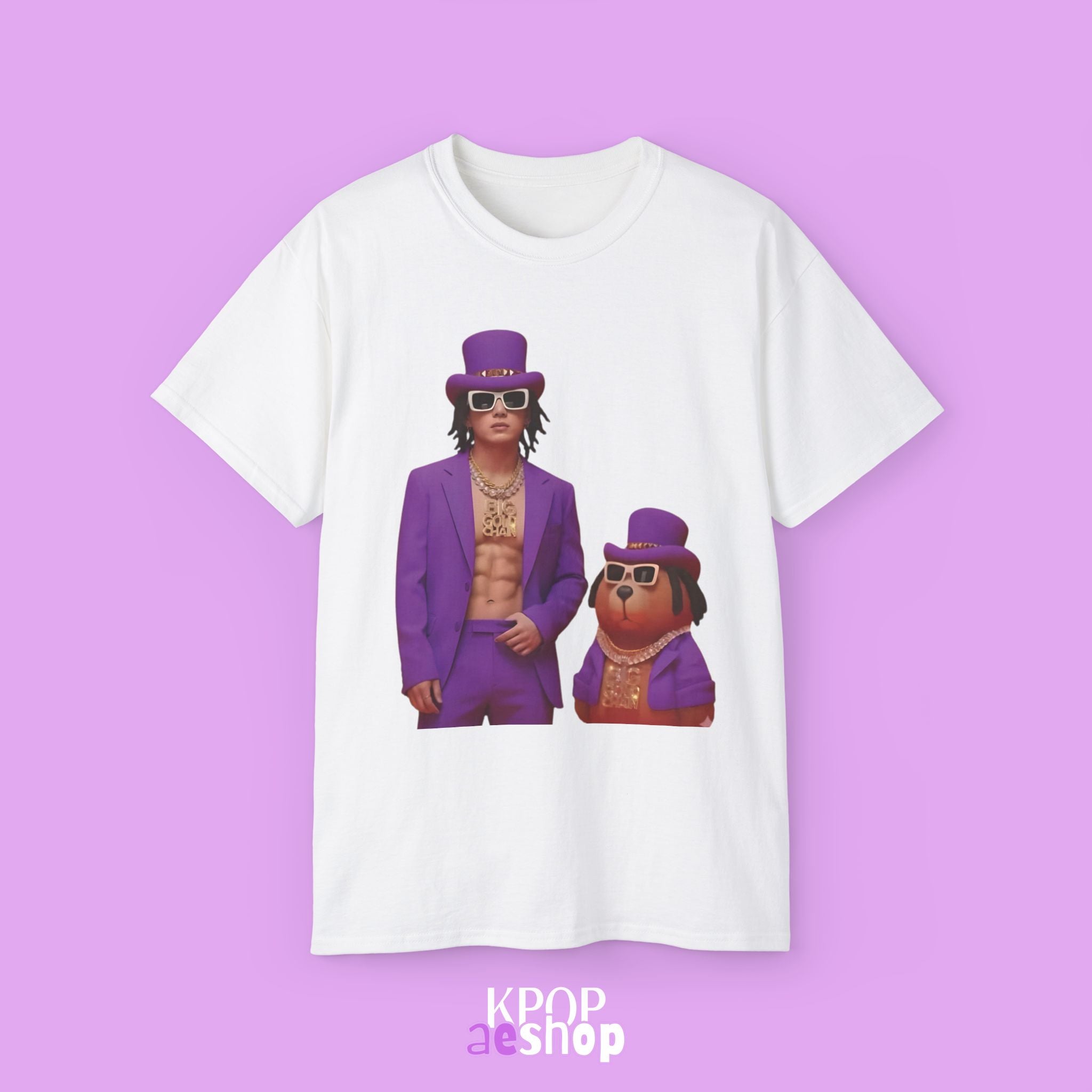 Jungkook Game JK Play, BTS, Funniest Memes Print | Unisex Cotton Tee Shirt