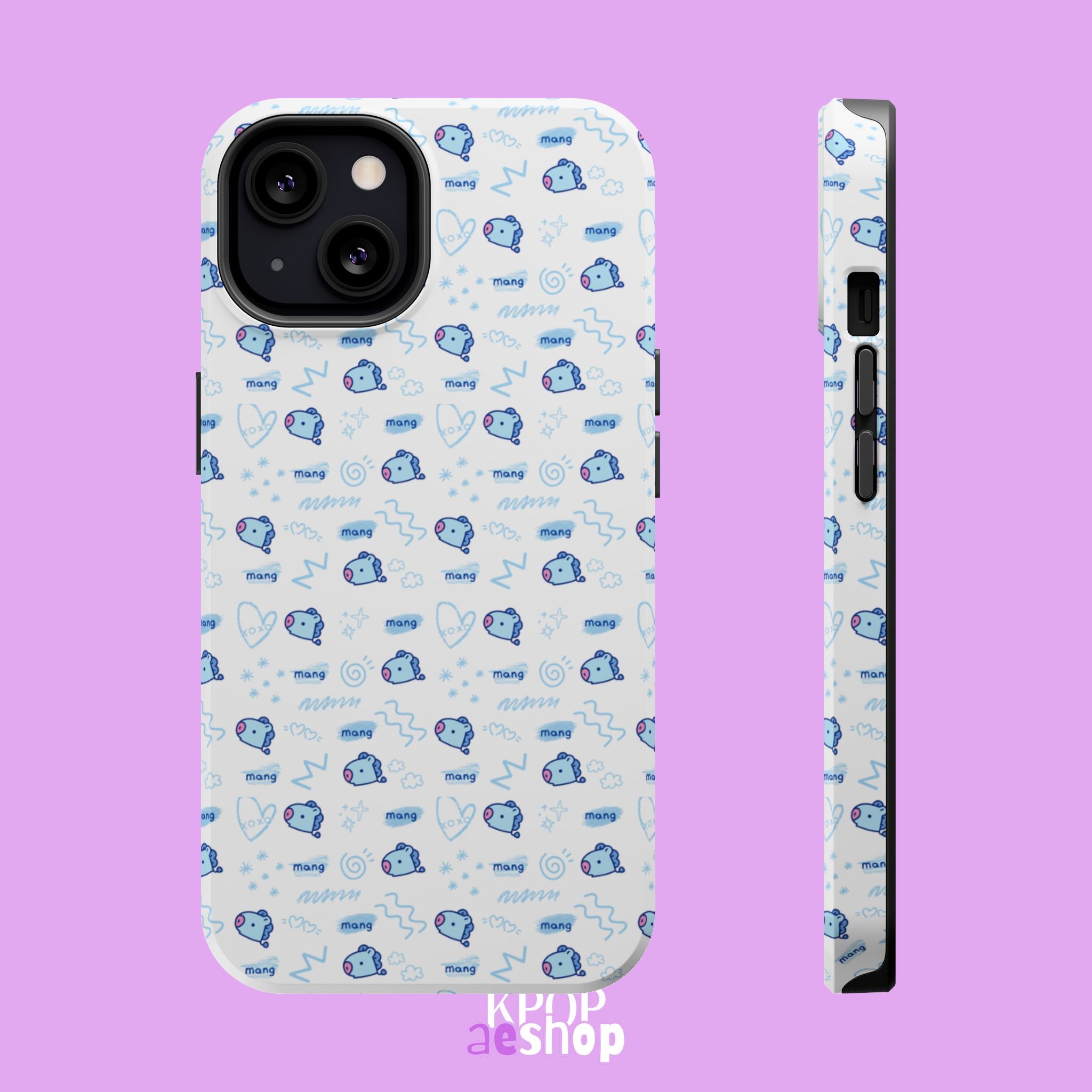 Mang | Cute K-Pop Aesthetic Magnetic Impact-Resistant Phone Case