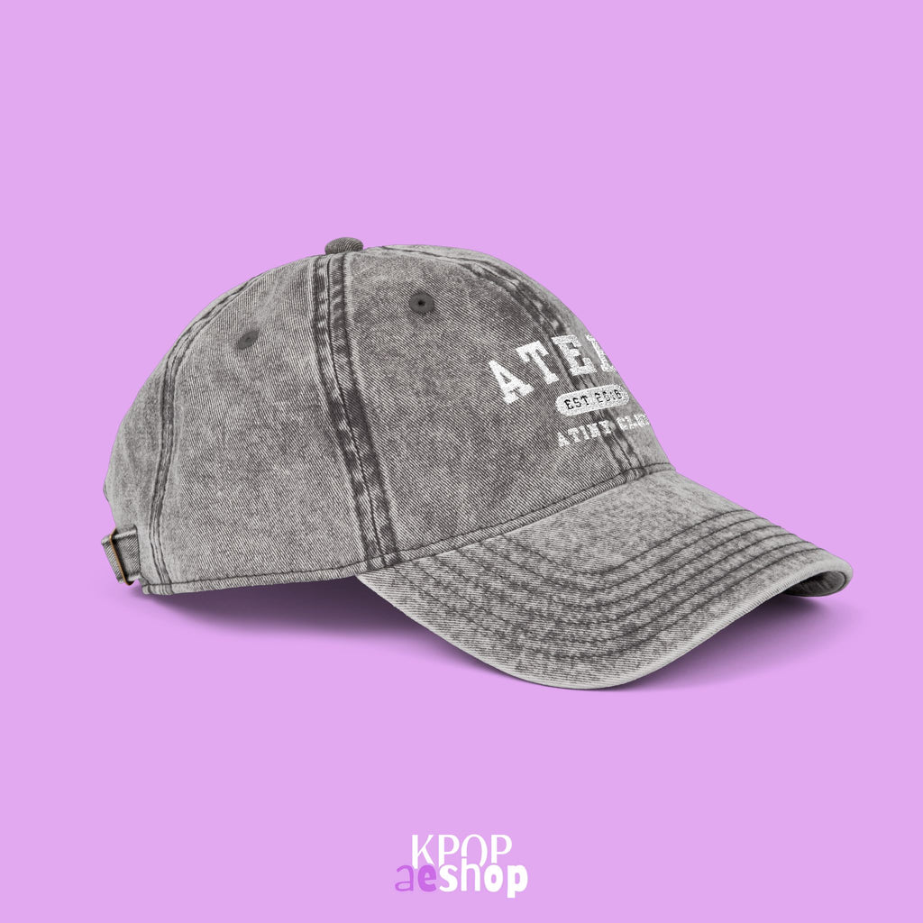 Ateez Atiny Club | Embroidered Vintage Cap