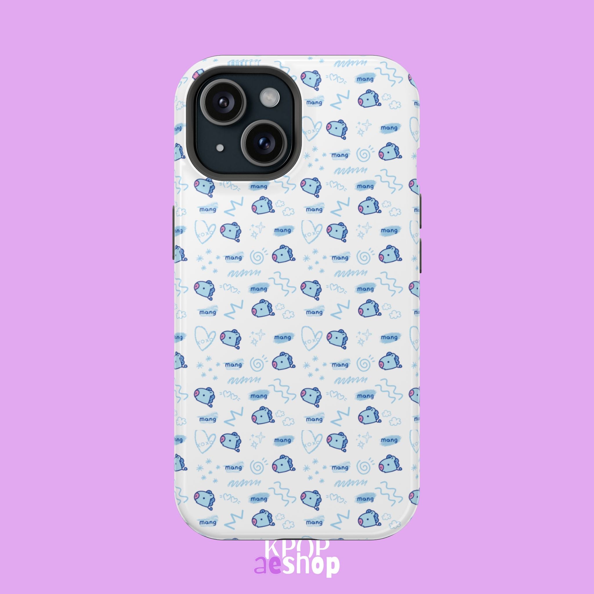 Mang | Cute K-Pop Aesthetic Magnetic Impact-Resistant Phone Case