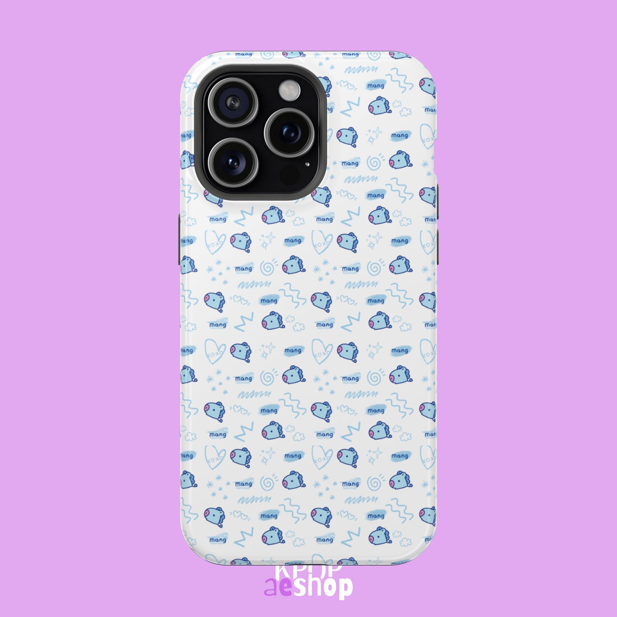 Mang | Cute K-Pop Aesthetic Magnetic Impact-Resistant Phone Case