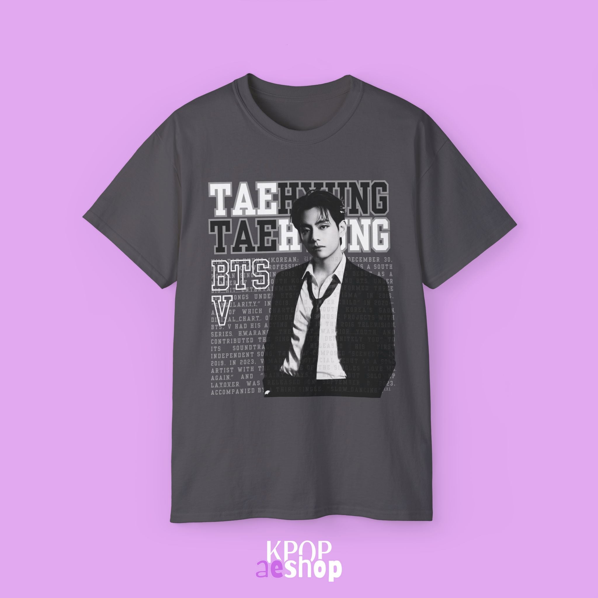 V Taehyung Bangtan | Unisex Cotton T-Shirt