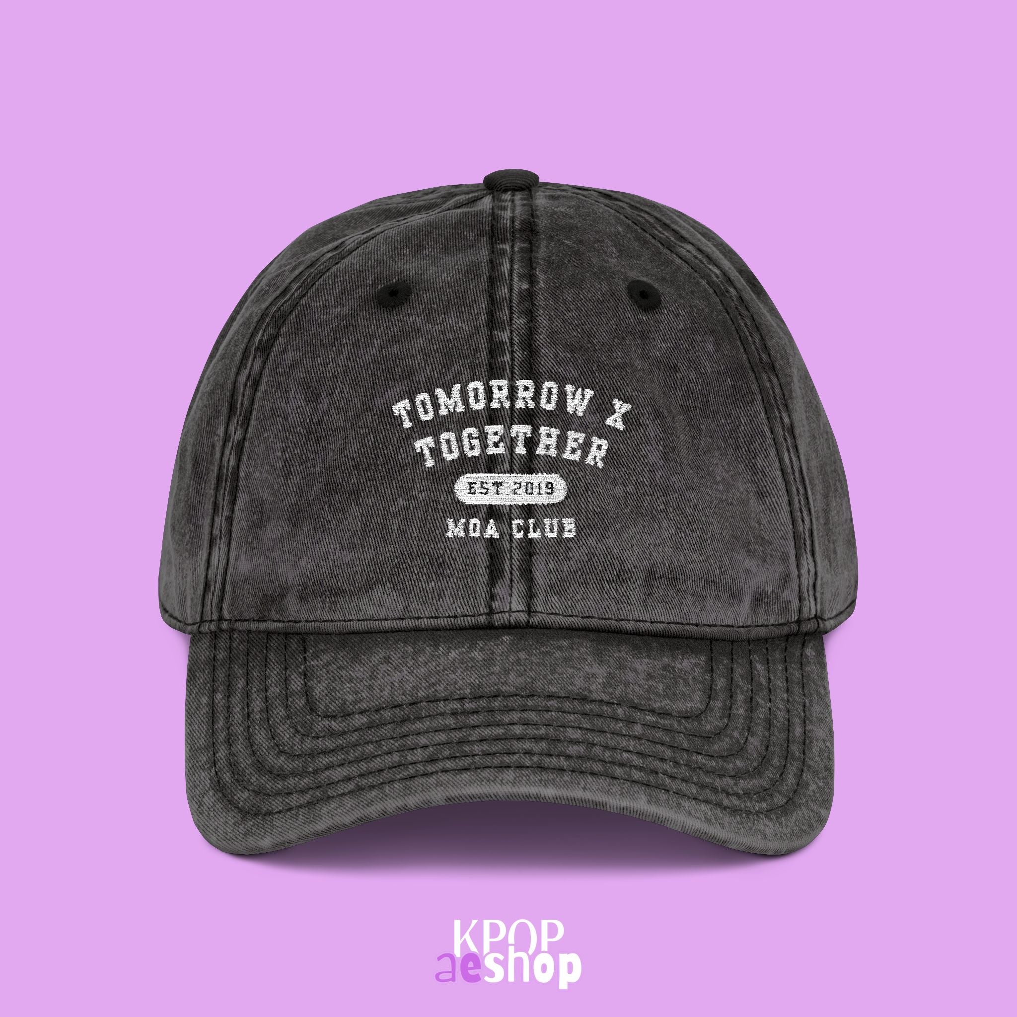 MOA Club TXT Tomorrow X Together | Embroidered Vintage Cap