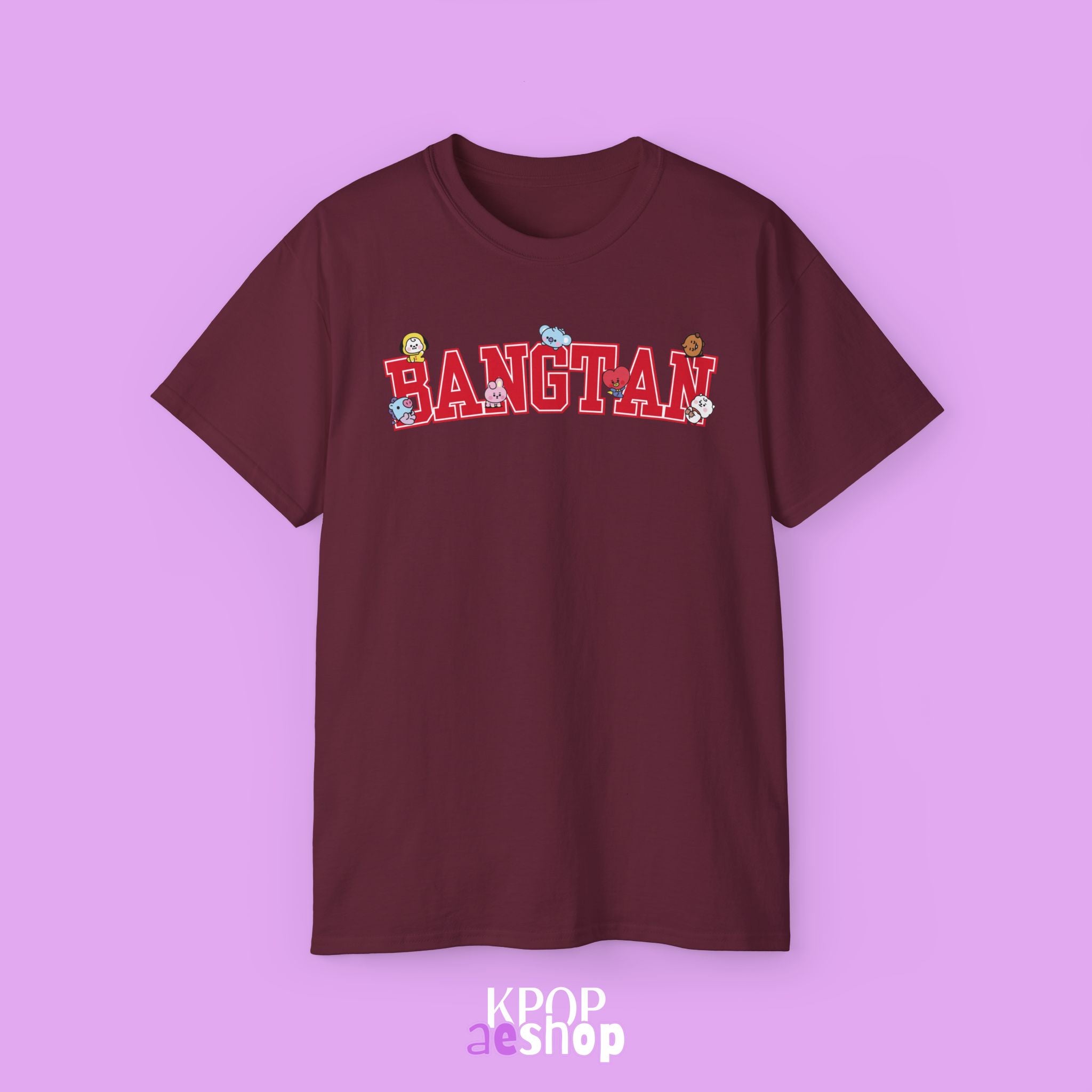 Bangtan Print | Unisex Cotton T-Shirt