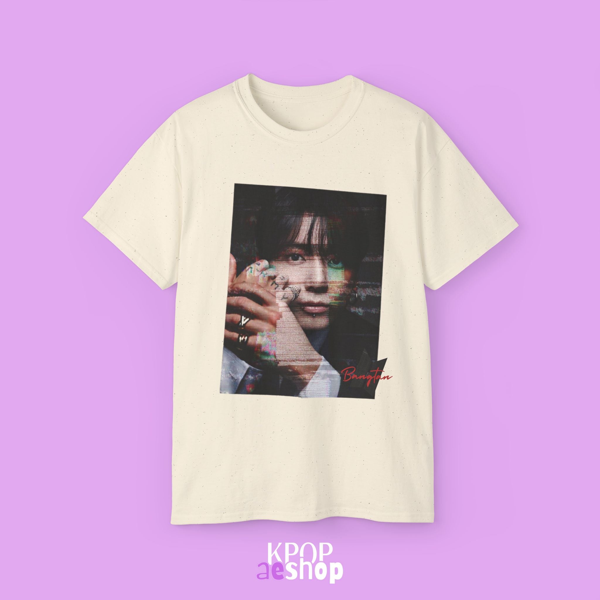 JK Jeon Jung kook Tee Bias BTS | Unisex Cotton T-Shirt