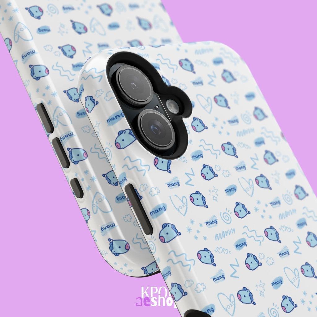 Mang | Cute K-Pop Aesthetic Magnetic Impact-Resistant Phone Case