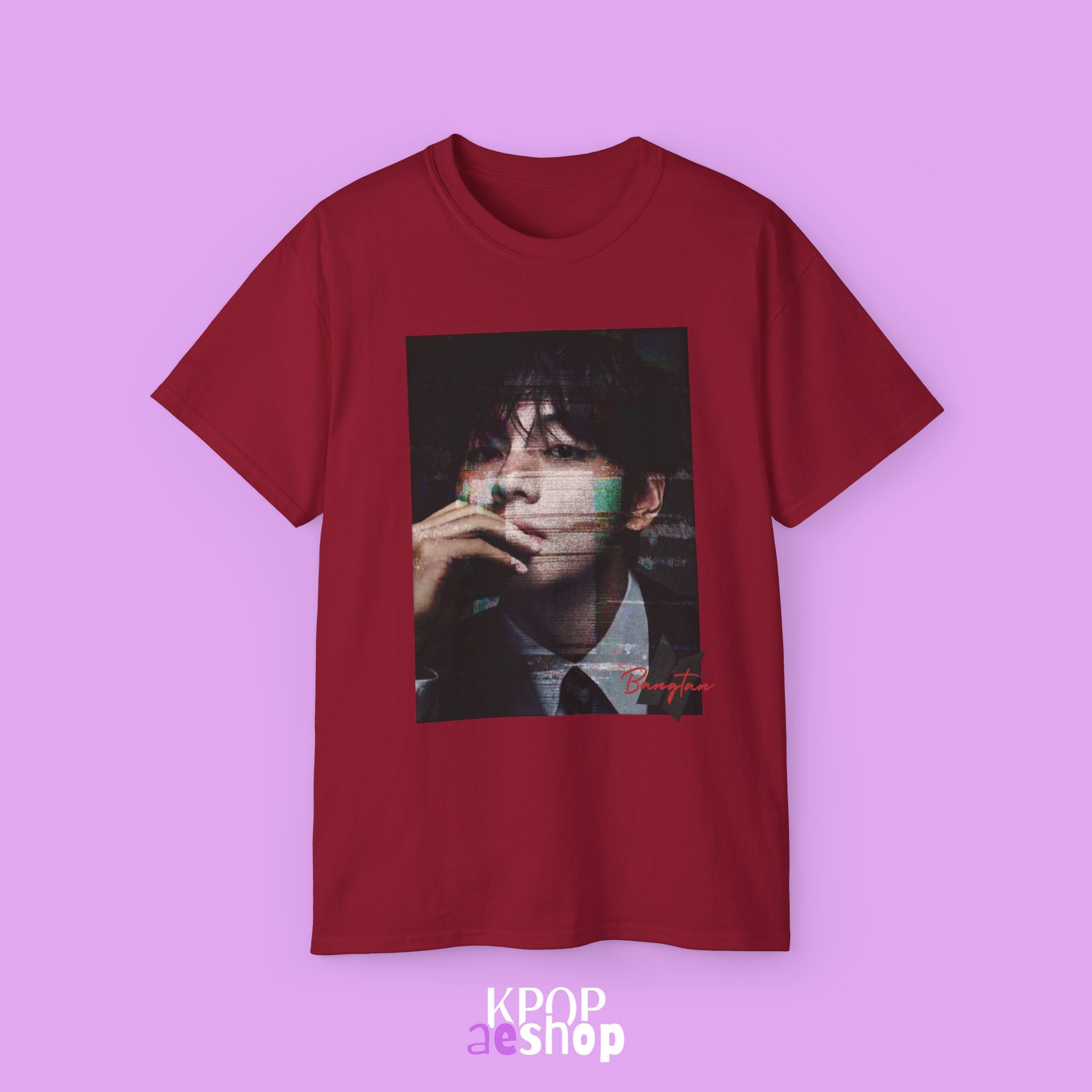 V Taehyung Kim Tee Bias BTS | Unisex Cotton T-Shirt