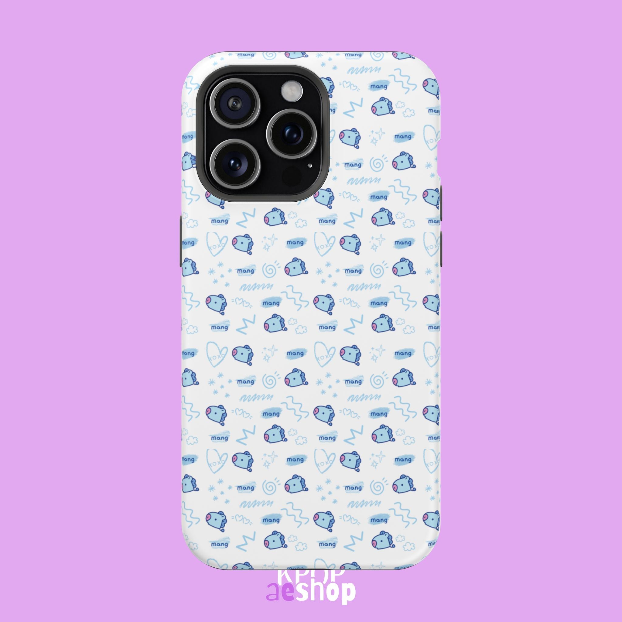 Mang | Cute K-Pop Aesthetic Magnetic Impact-Resistant Phone Case