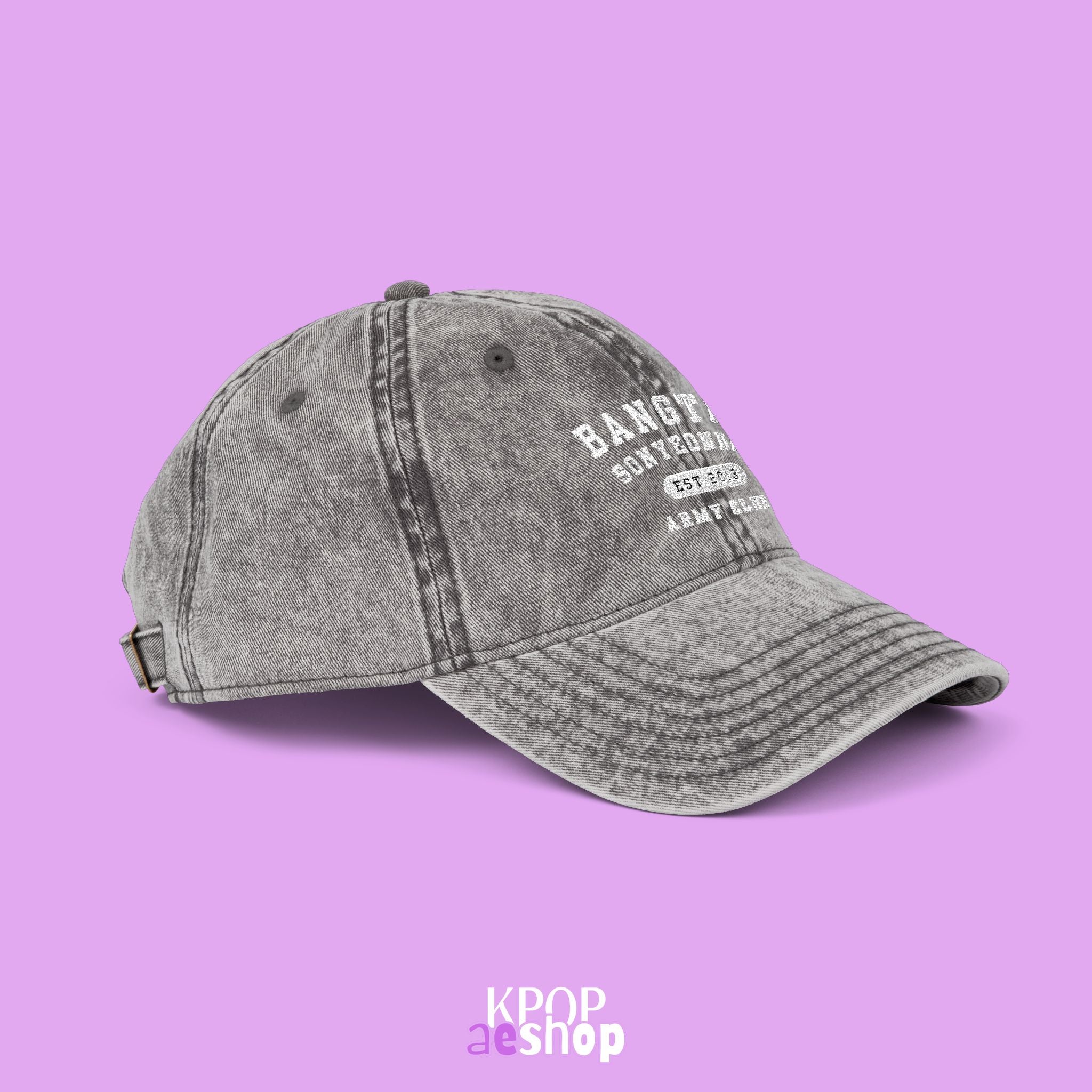 BTS Army Club | Embroidered Vintage Cap