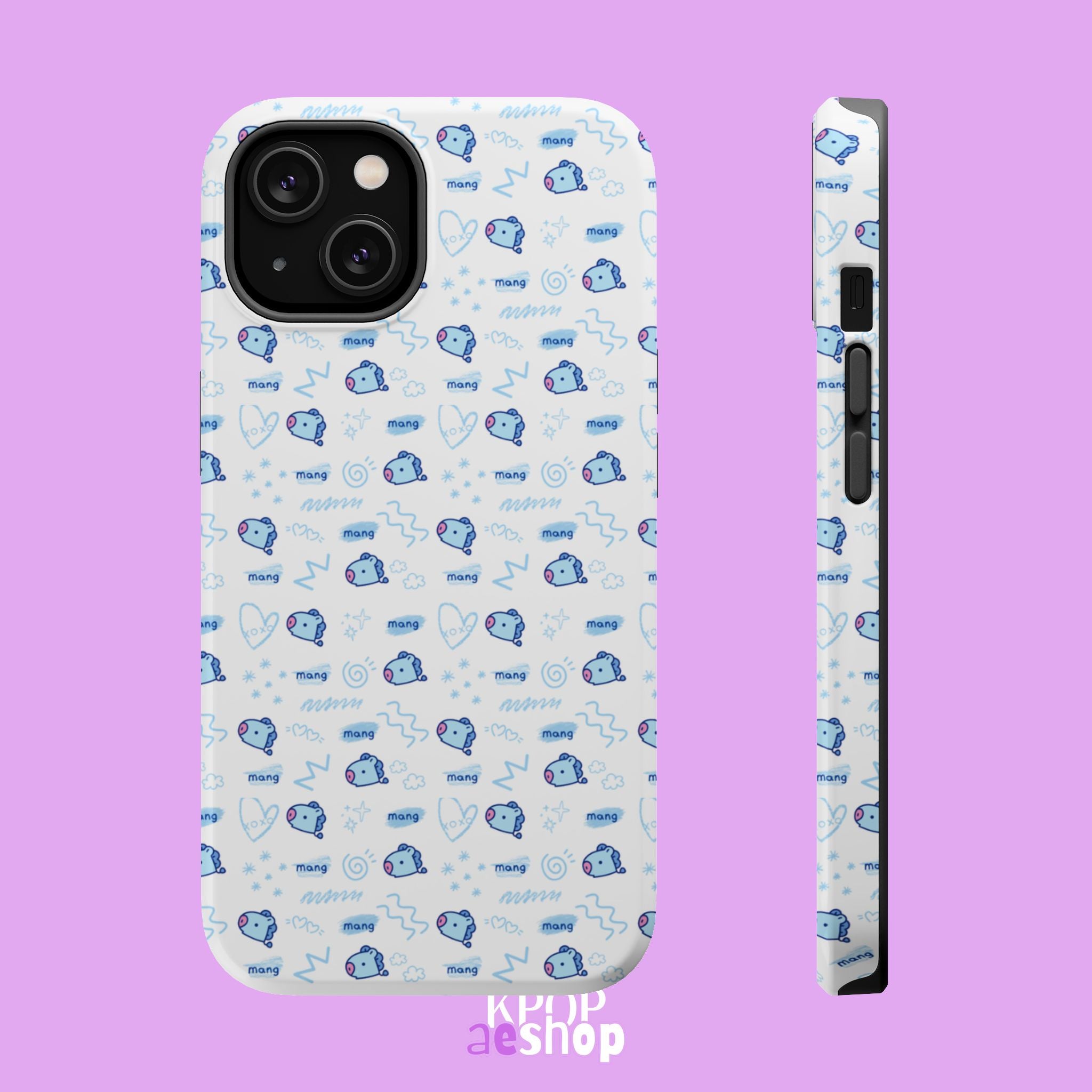 Mang | Cute K-Pop Aesthetic Magnetic Impact-Resistant Phone Case