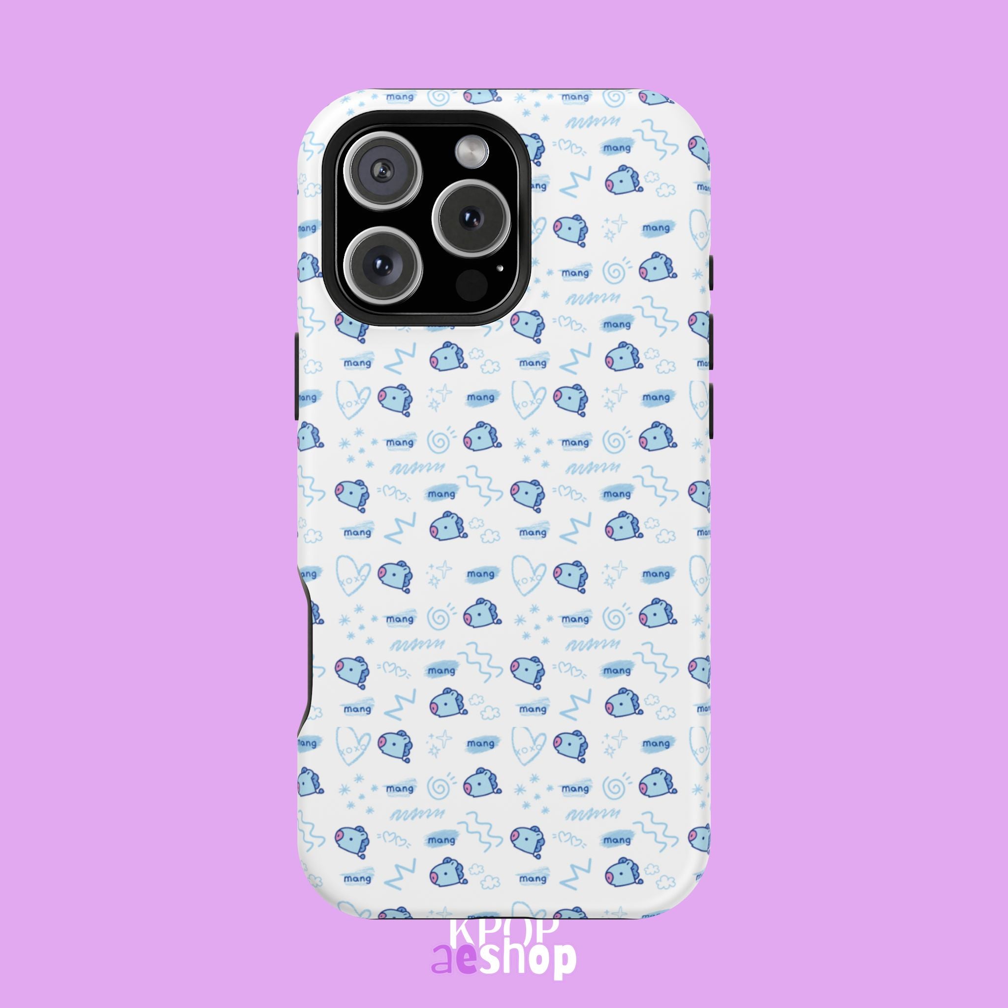 Mang | Cute K-Pop Aesthetic Magnetic Impact-Resistant Phone Case