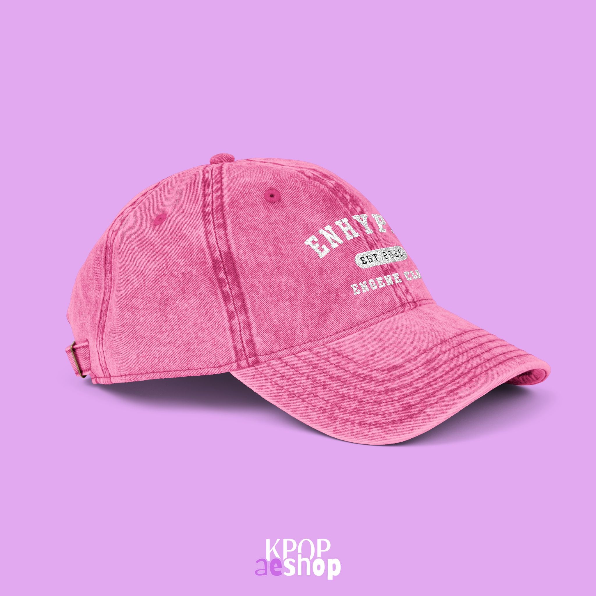 Enhypen Engene Club | Embroidered Vintage Cap