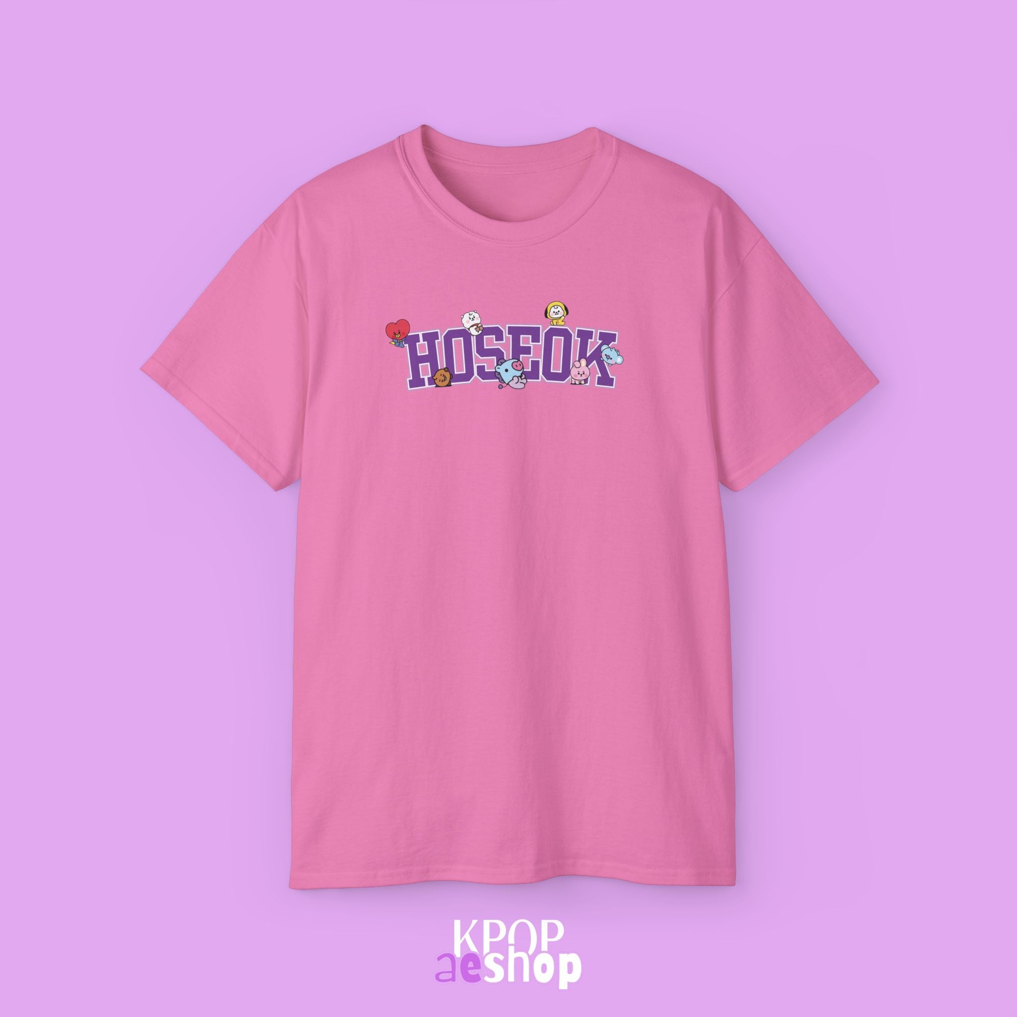 Hoseok BTS Print | Unisex Cotton T-Shirt