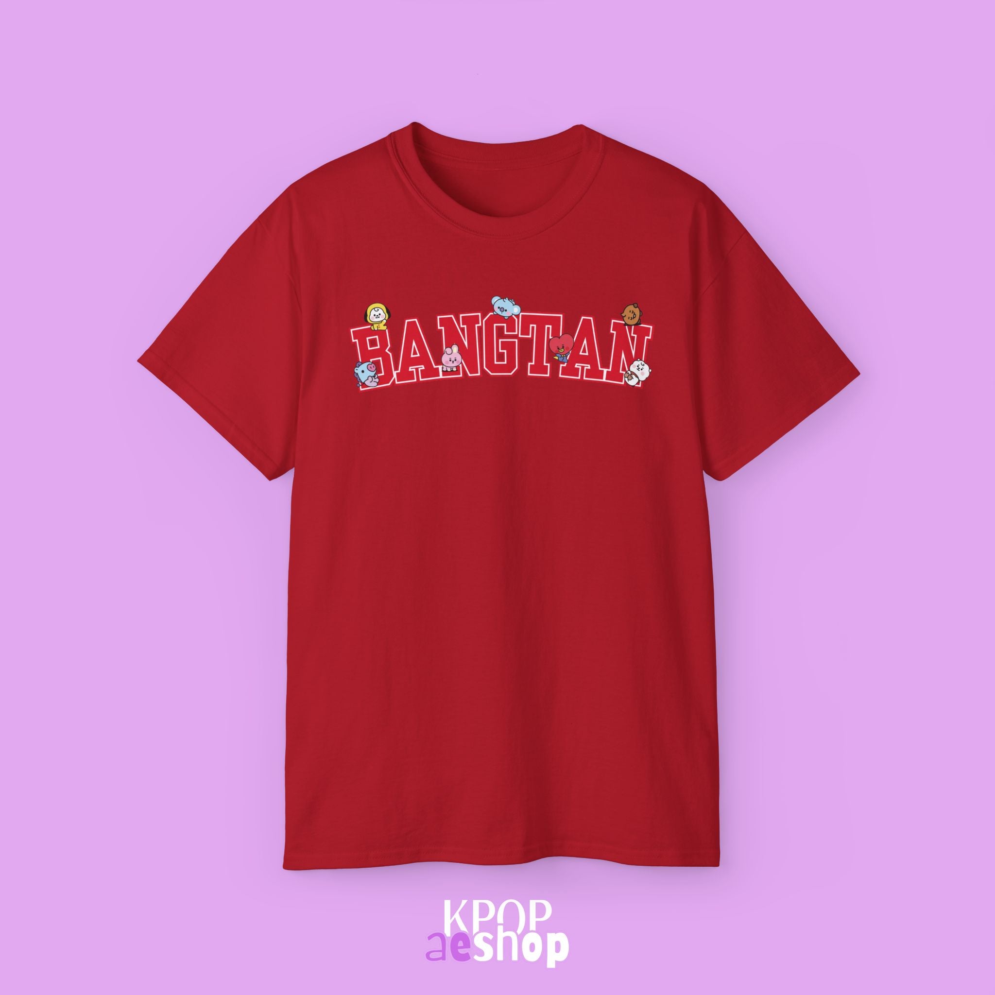 Bangtan Print | Unisex Cotton T-Shirt
