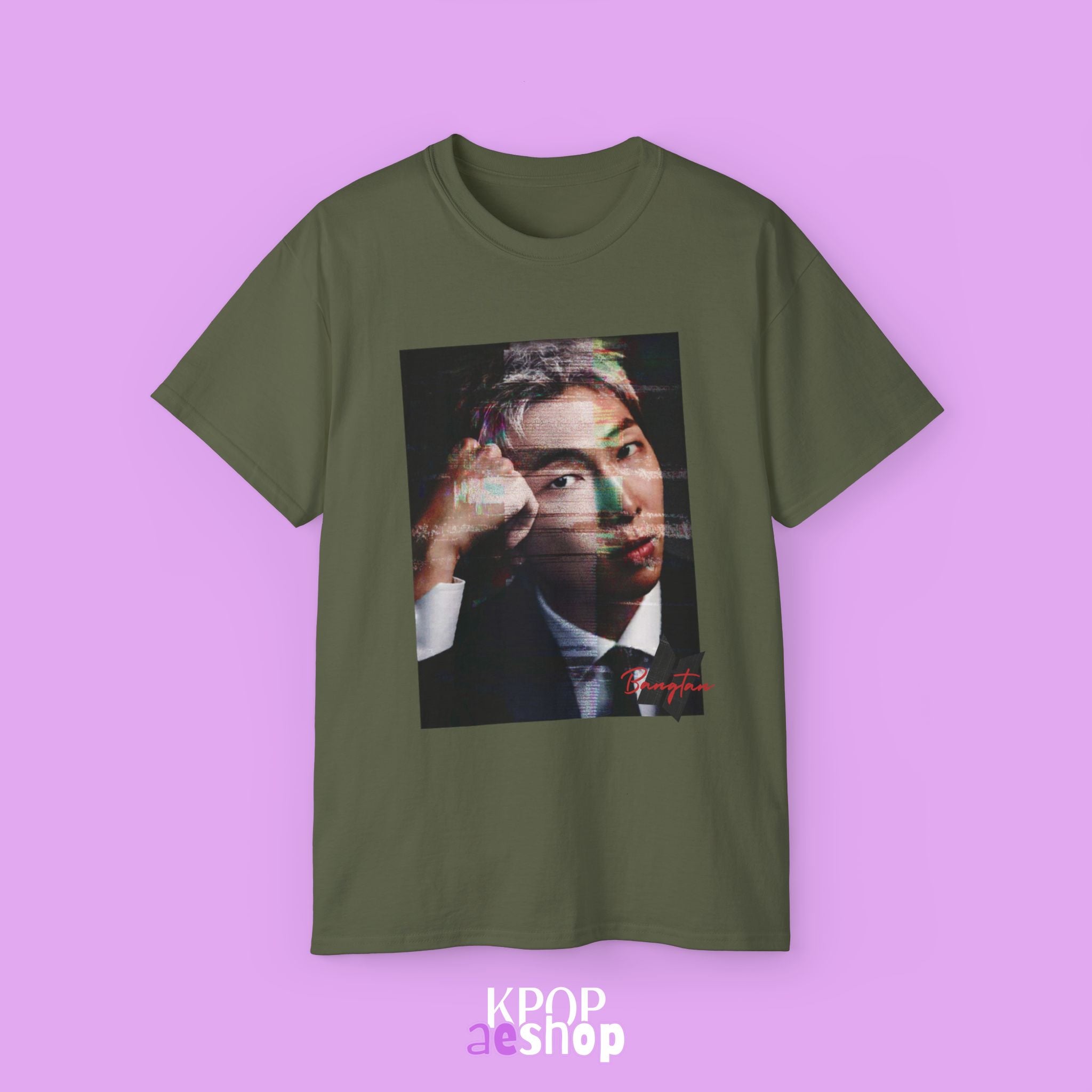 RM - Nam Joon Kim Tee Bias BTS | Unisex Cotton T-Shirt