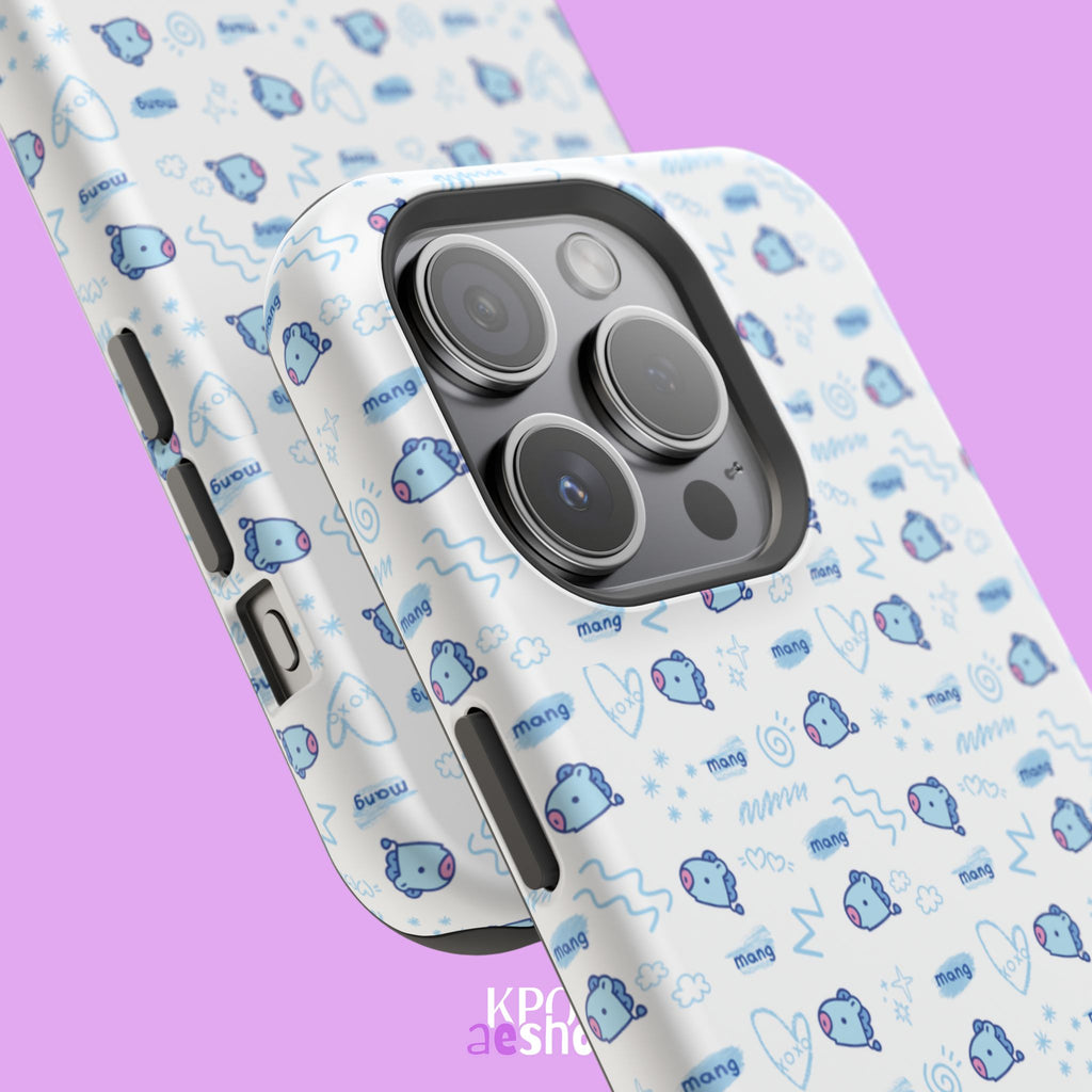 Mang | Cute K-Pop Aesthetic Magnetic Impact-Resistant Phone Case