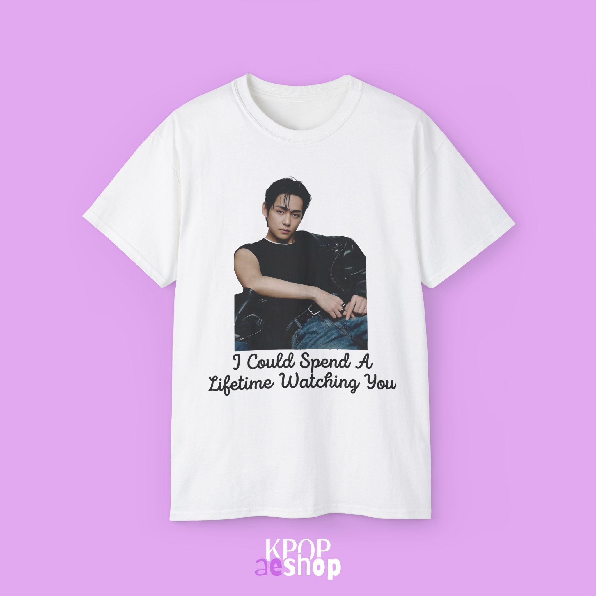 V Taeyung BTS | Unisex Cotton Shirt