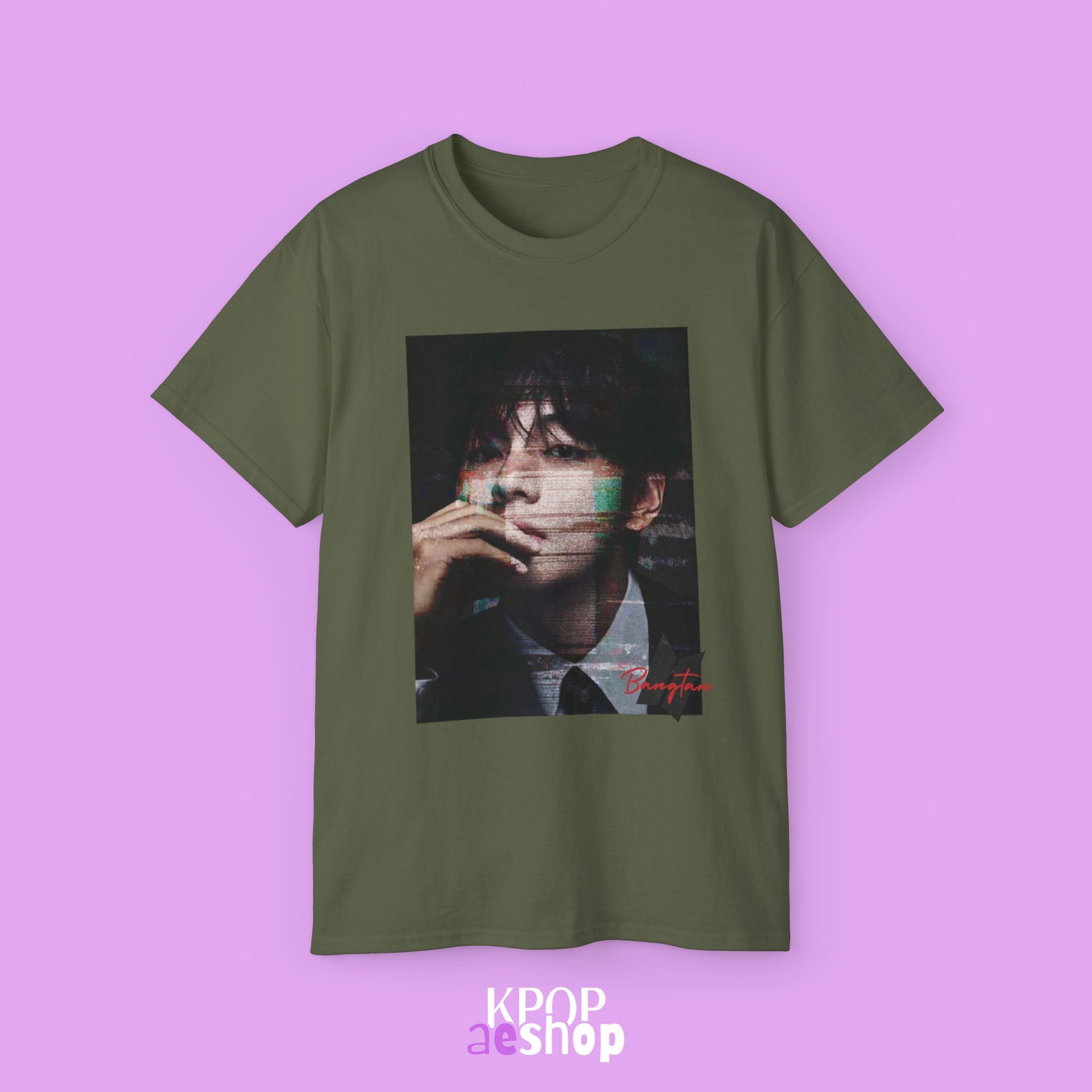 V Taehyung Kim Tee Bias BTS | Unisex Cotton T-Shirt