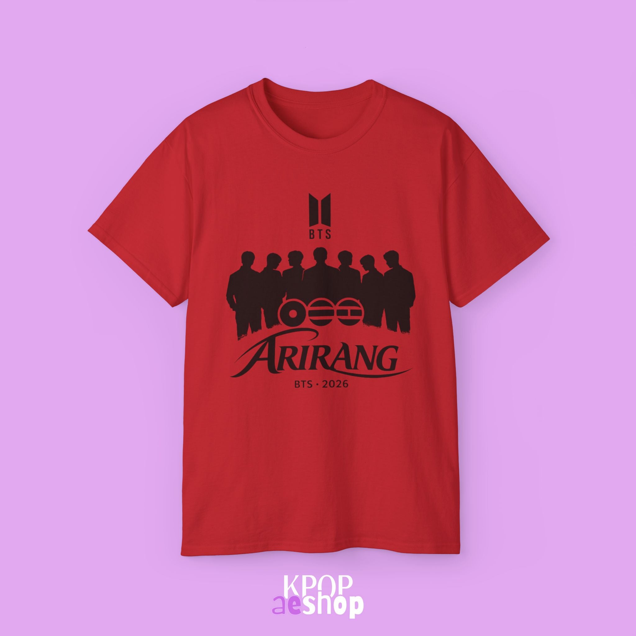 BTS World Tour 2026 Arirang | Unisex Cotton T-Shirt