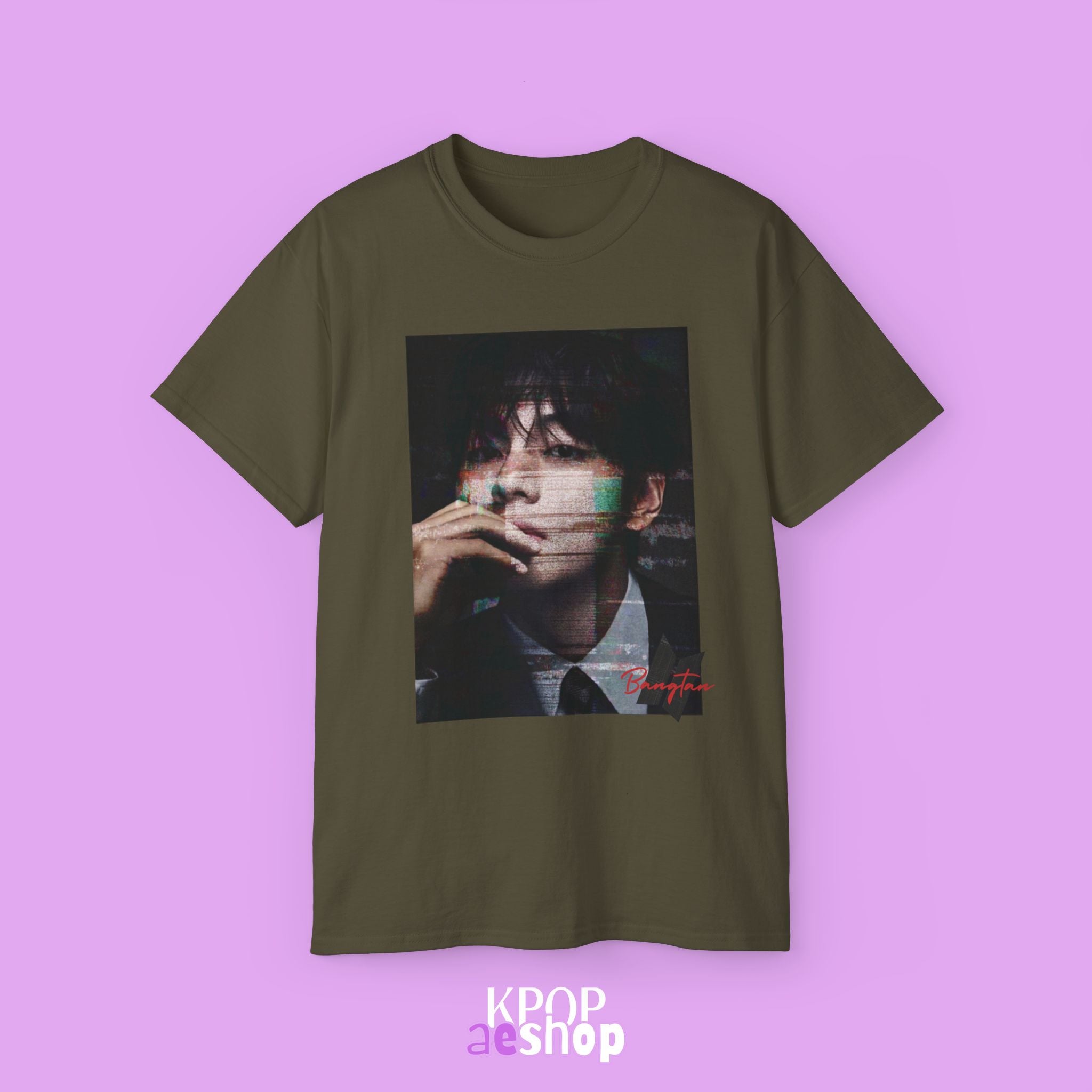 V Taehyung Kim Tee Bias BTS | Unisex Cotton T-Shirt