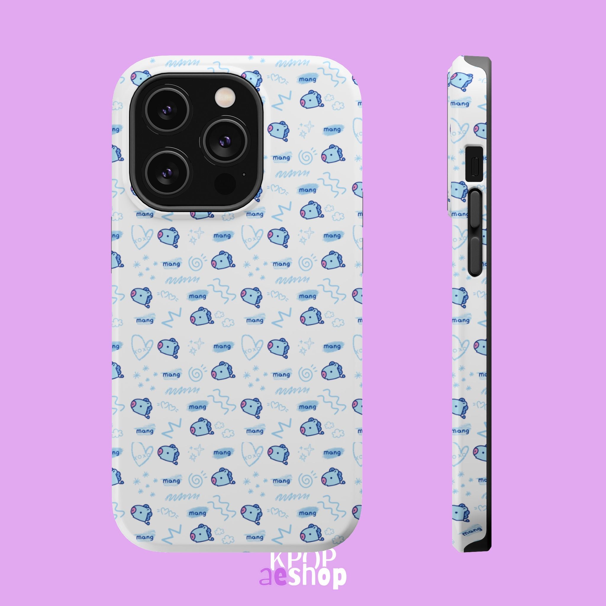 Mang | Cute K-Pop Aesthetic Magnetic Impact-Resistant Phone Case