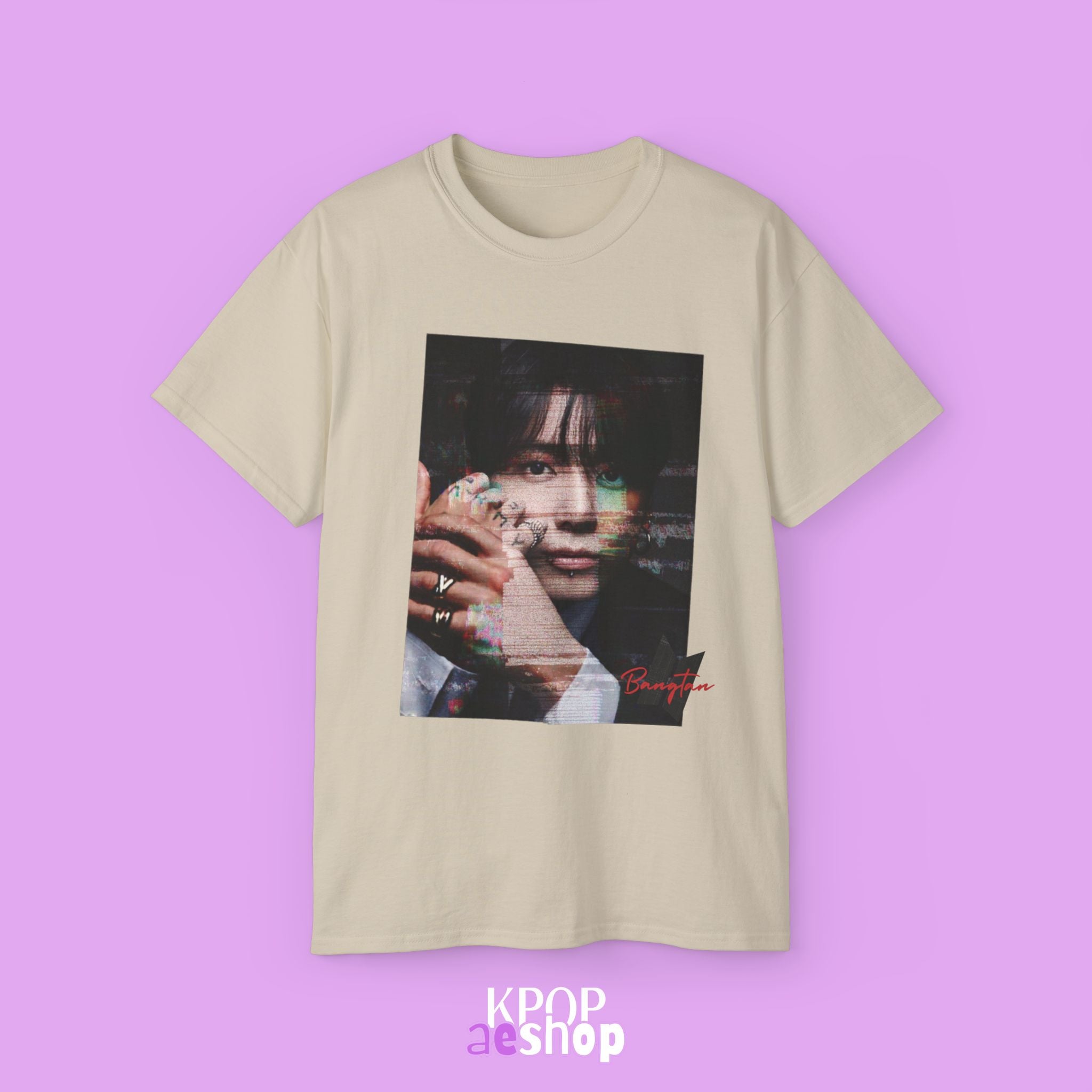 JK Jeon Jung kook Tee Bias BTS | Unisex Cotton T-Shirt