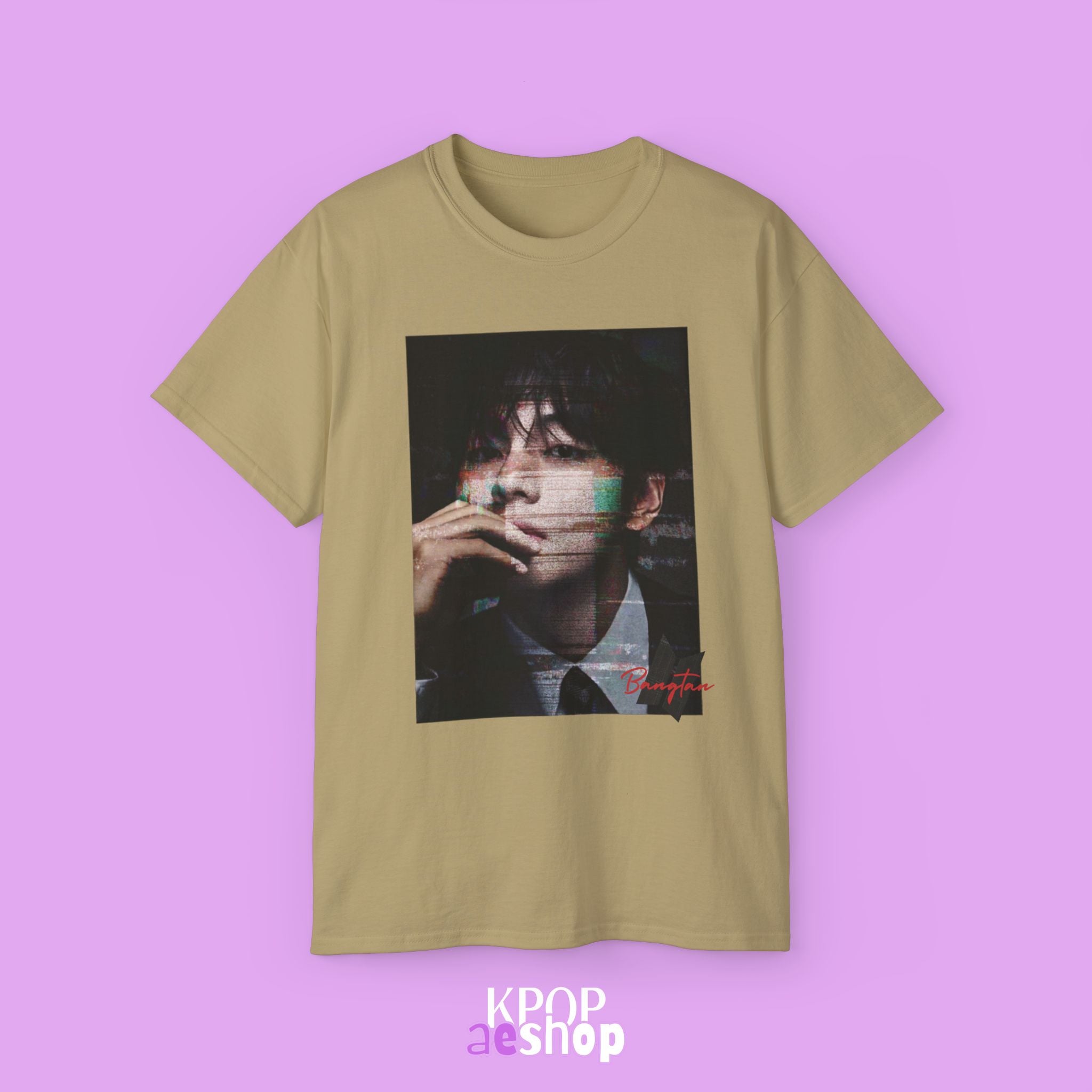 V Taehyung Kim Tee Bias BTS | Unisex Cotton T-Shirt
