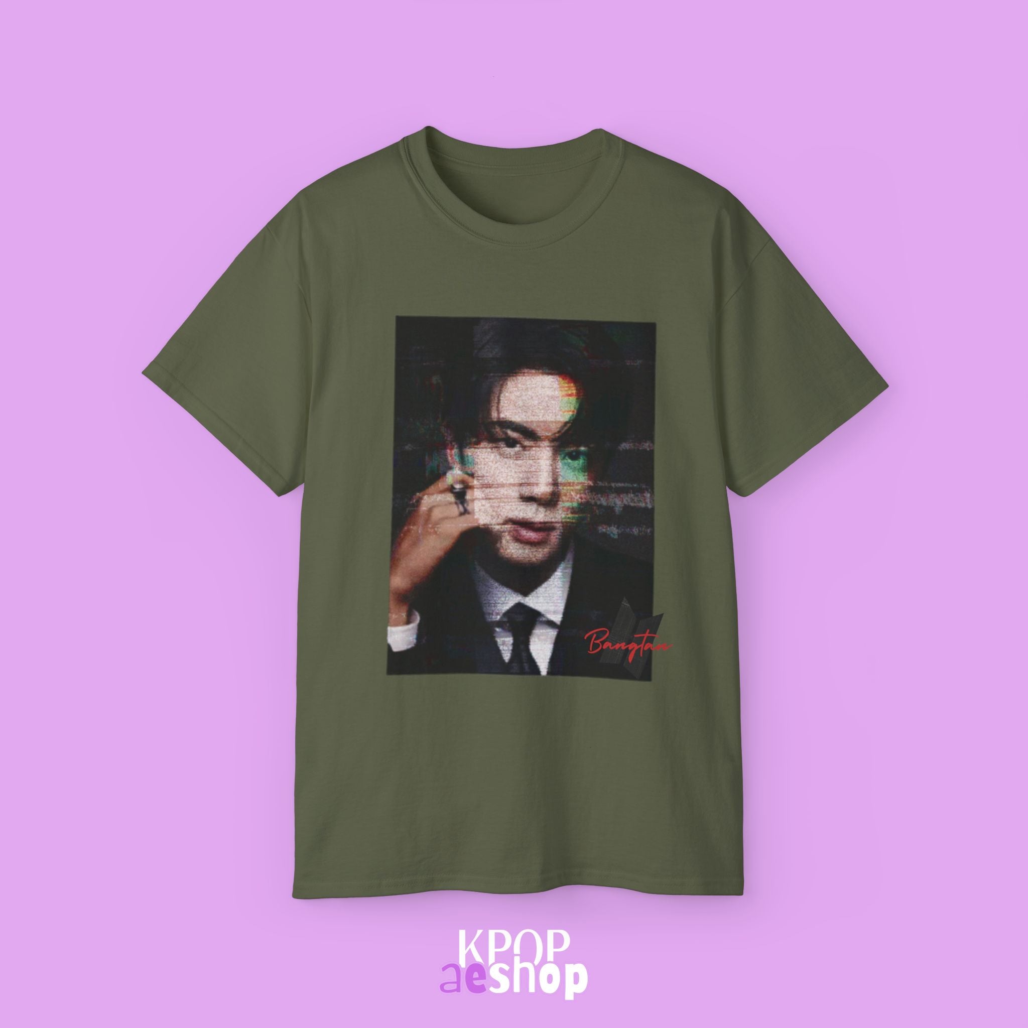 Seok Jin Kim Tee BTS | Unisex Cotton T-Shirt