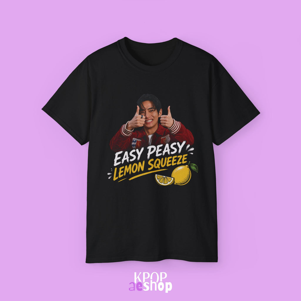 Easy Peasy Lemon Squeeze - BTS V | Unisex Cotton Graphic Tee