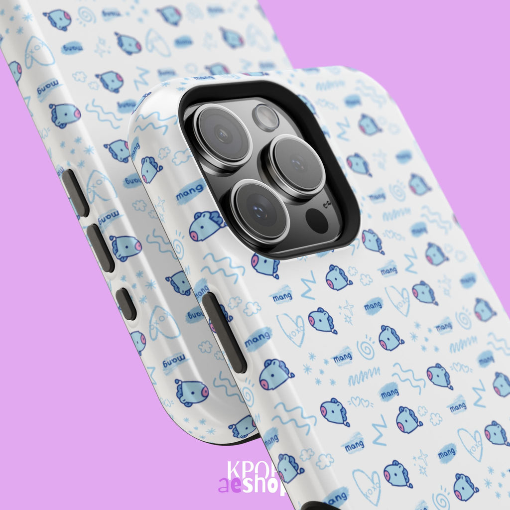 Mang | Cute K-Pop Aesthetic Magnetic Impact-Resistant Phone Case