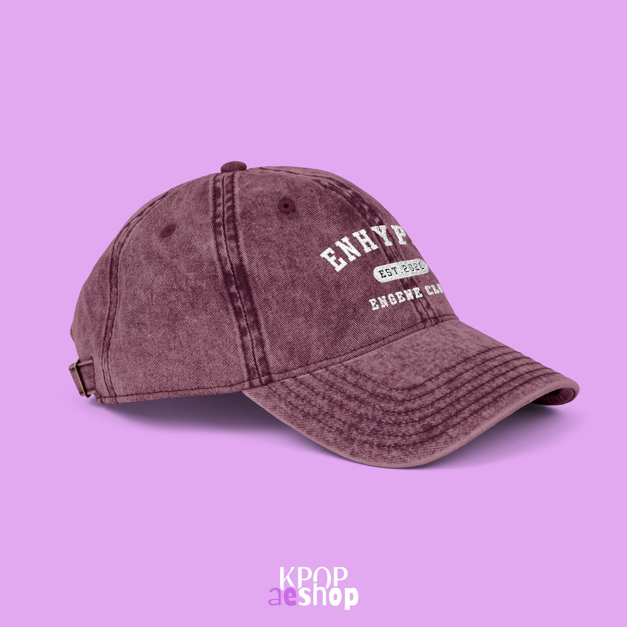 Enhypen Engene Club | Embroidered Vintage Cap