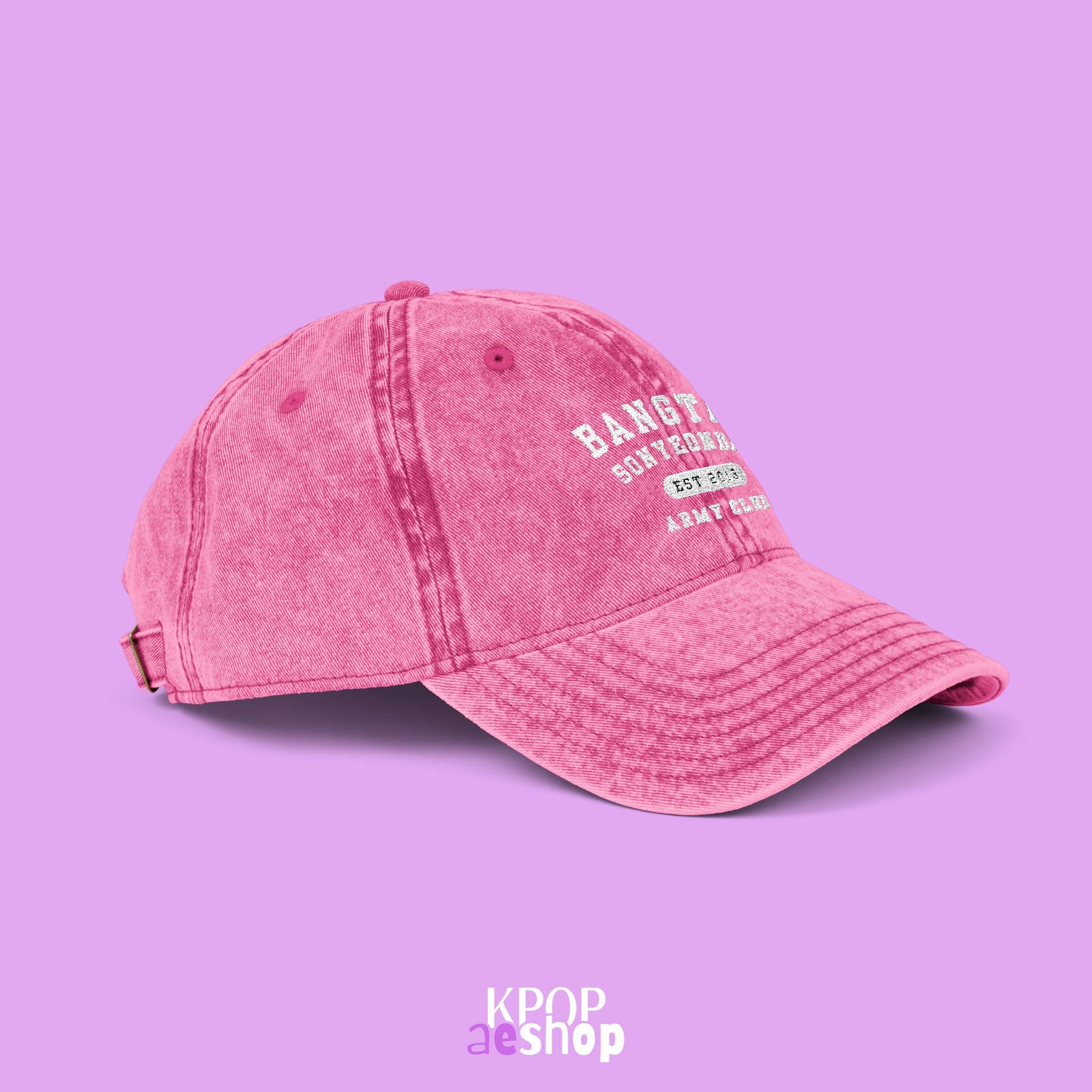 BTS Army Club | Embroidered Vintage Cap