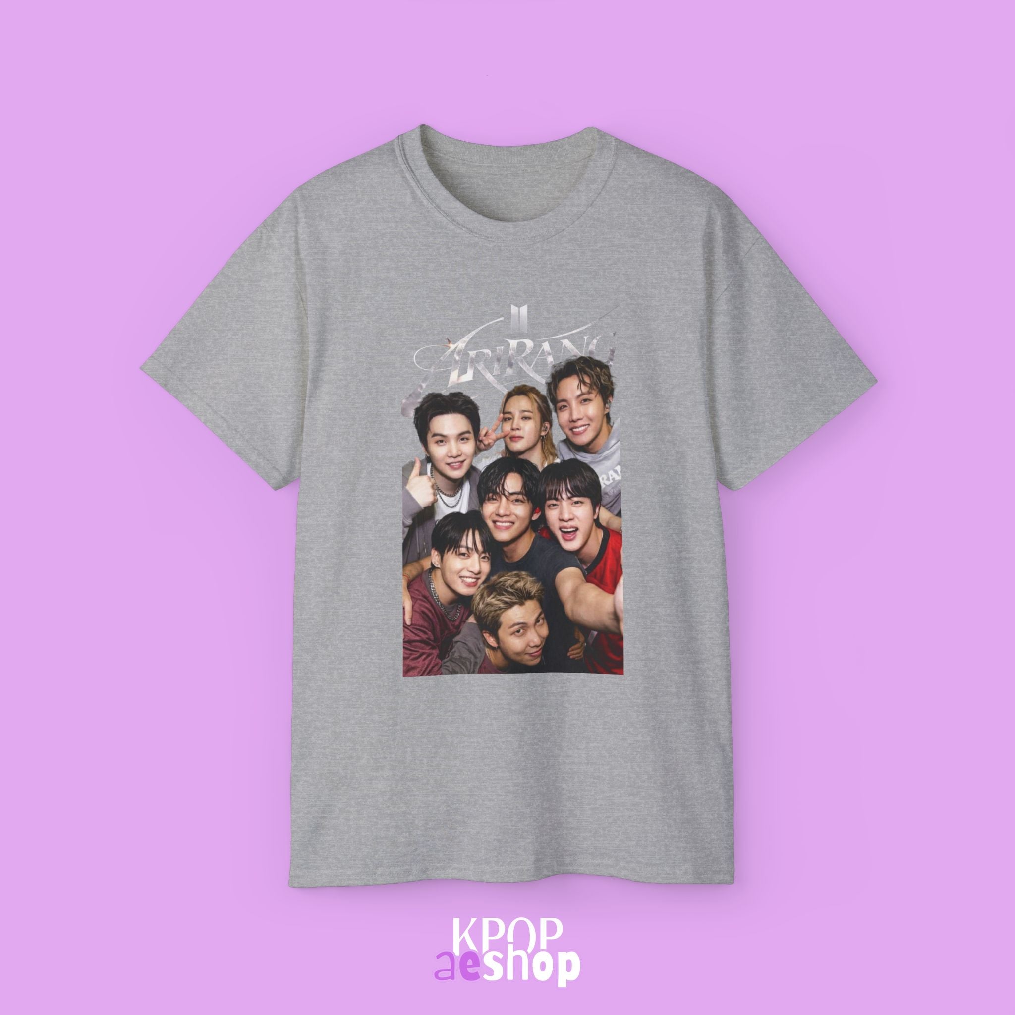Arirang K-Pop Bangtan — Fan Group | Unisex Cotton T-Shirt