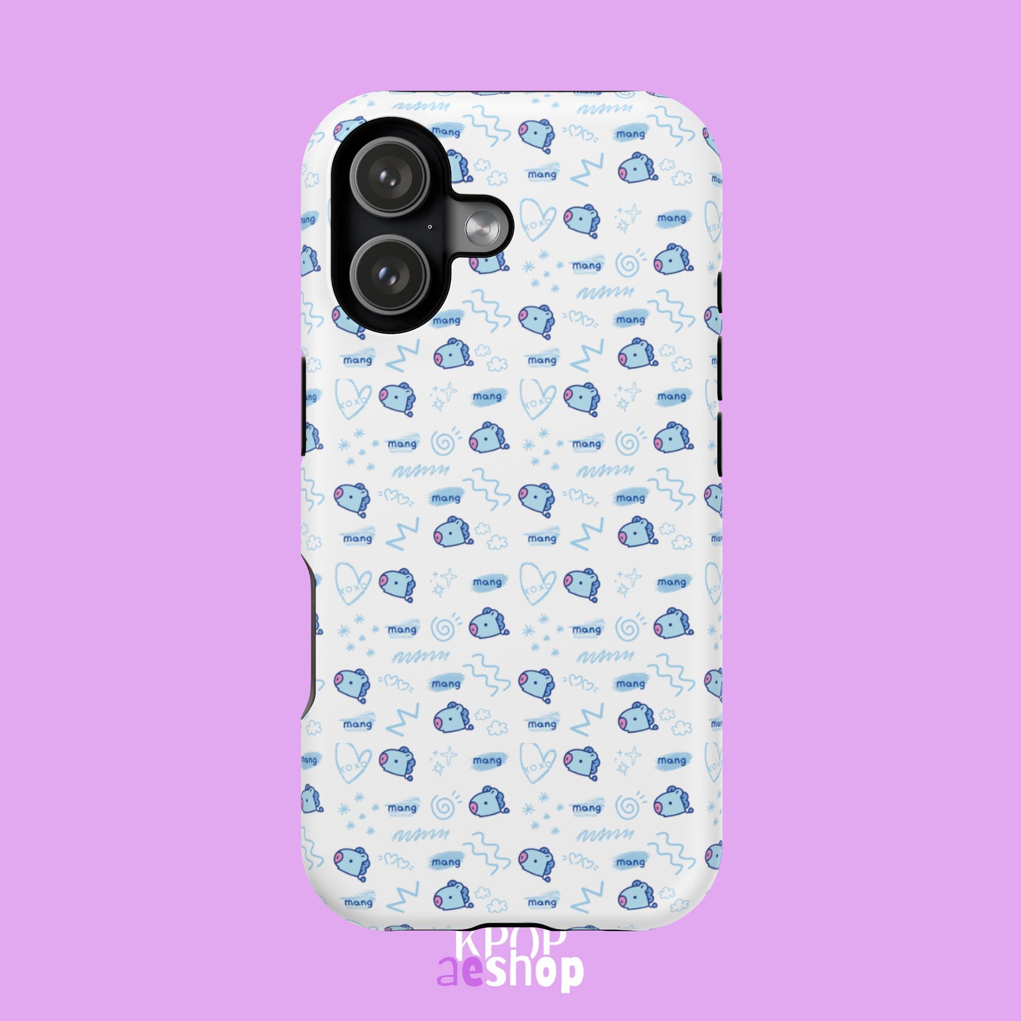 Mang | Cute K-Pop Aesthetic Magnetic Impact-Resistant Phone Case
