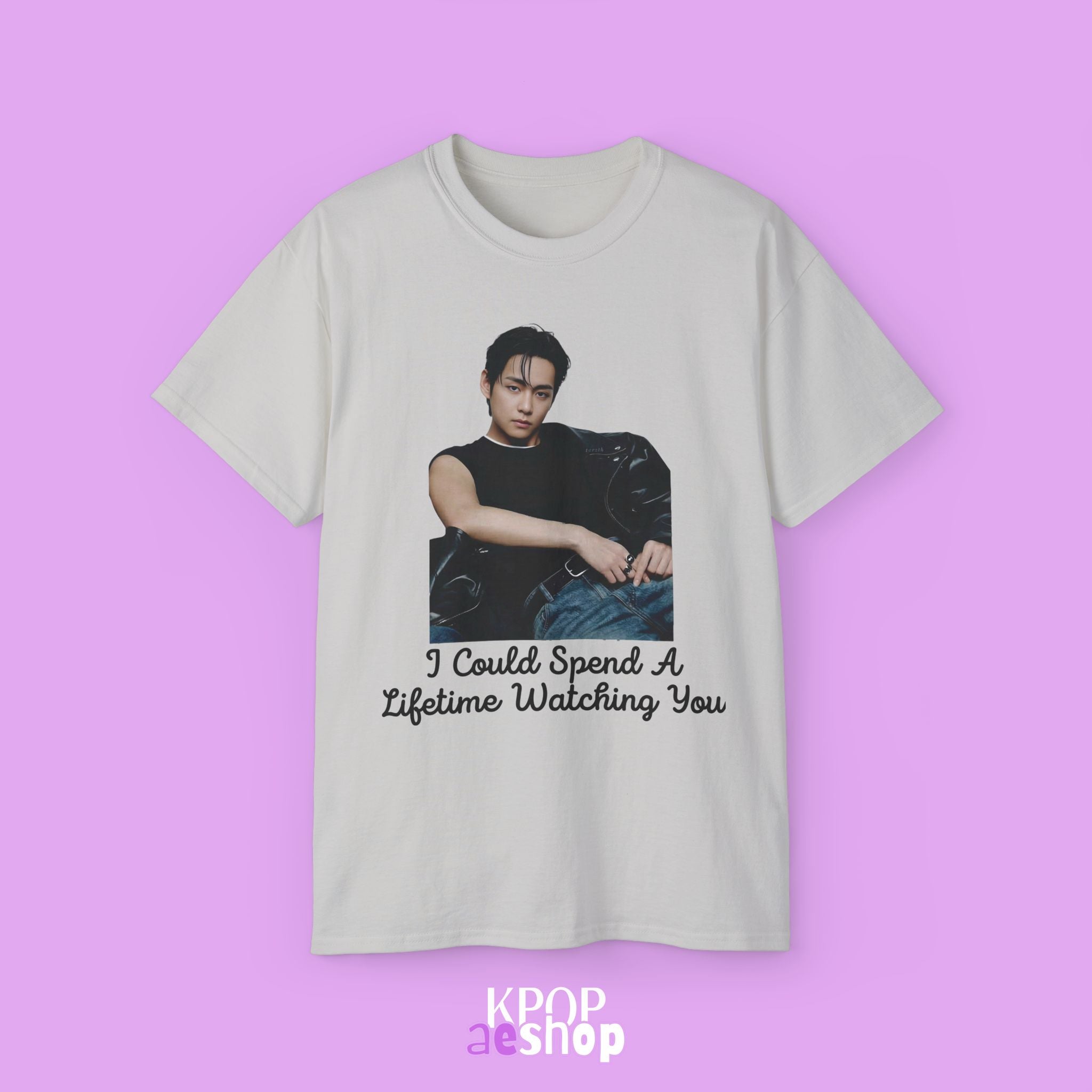 V Taeyung BTS | Unisex Cotton Shirt