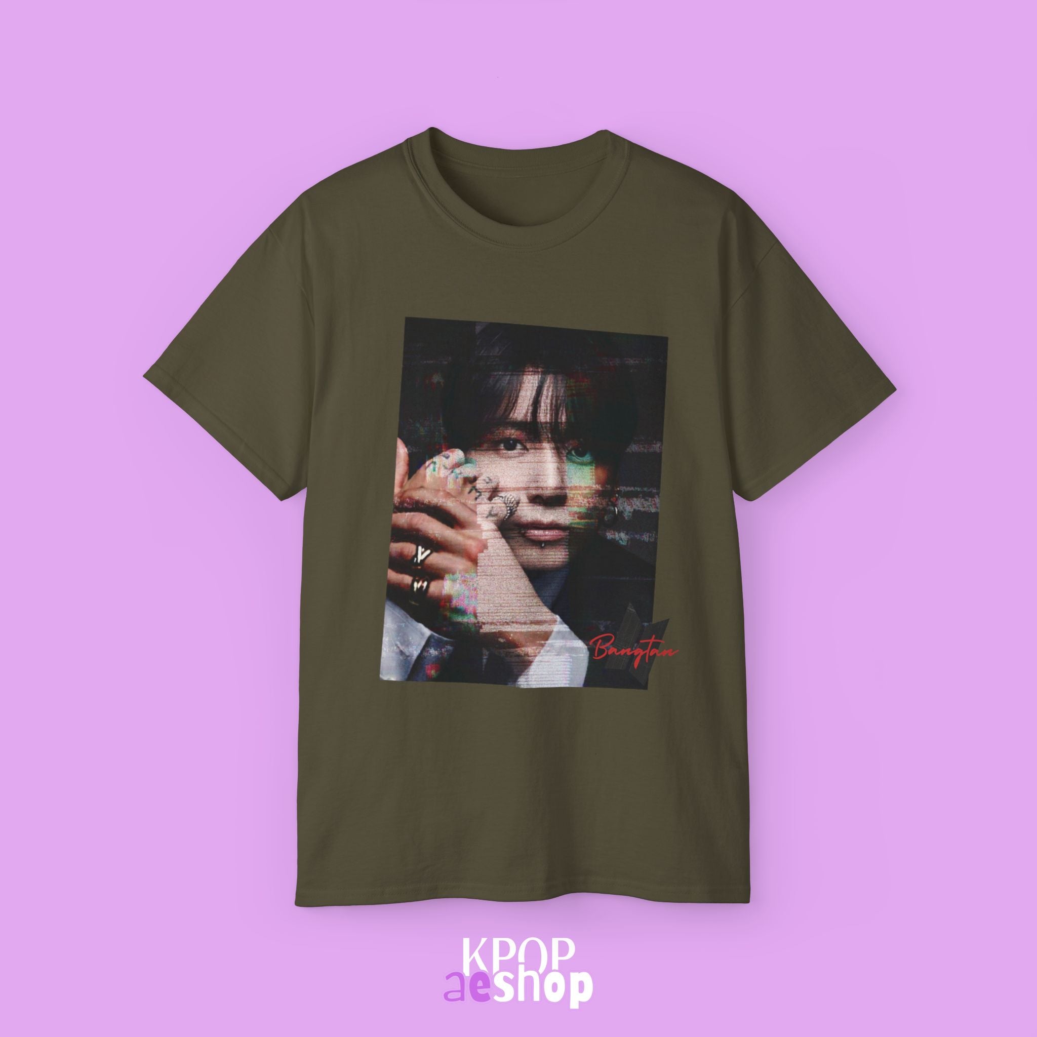 JK Jeon Jung kook Tee Bias BTS | Unisex Cotton T-Shirt