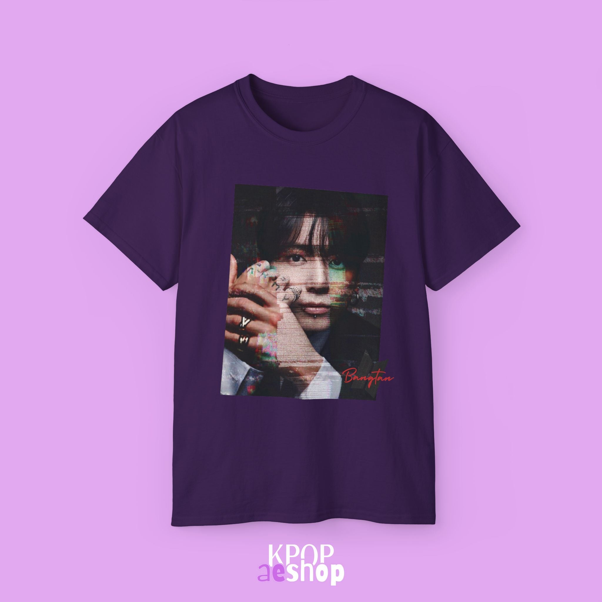 JK Jeon Jung kook Tee Bias BTS | Unisex Cotton T-Shirt