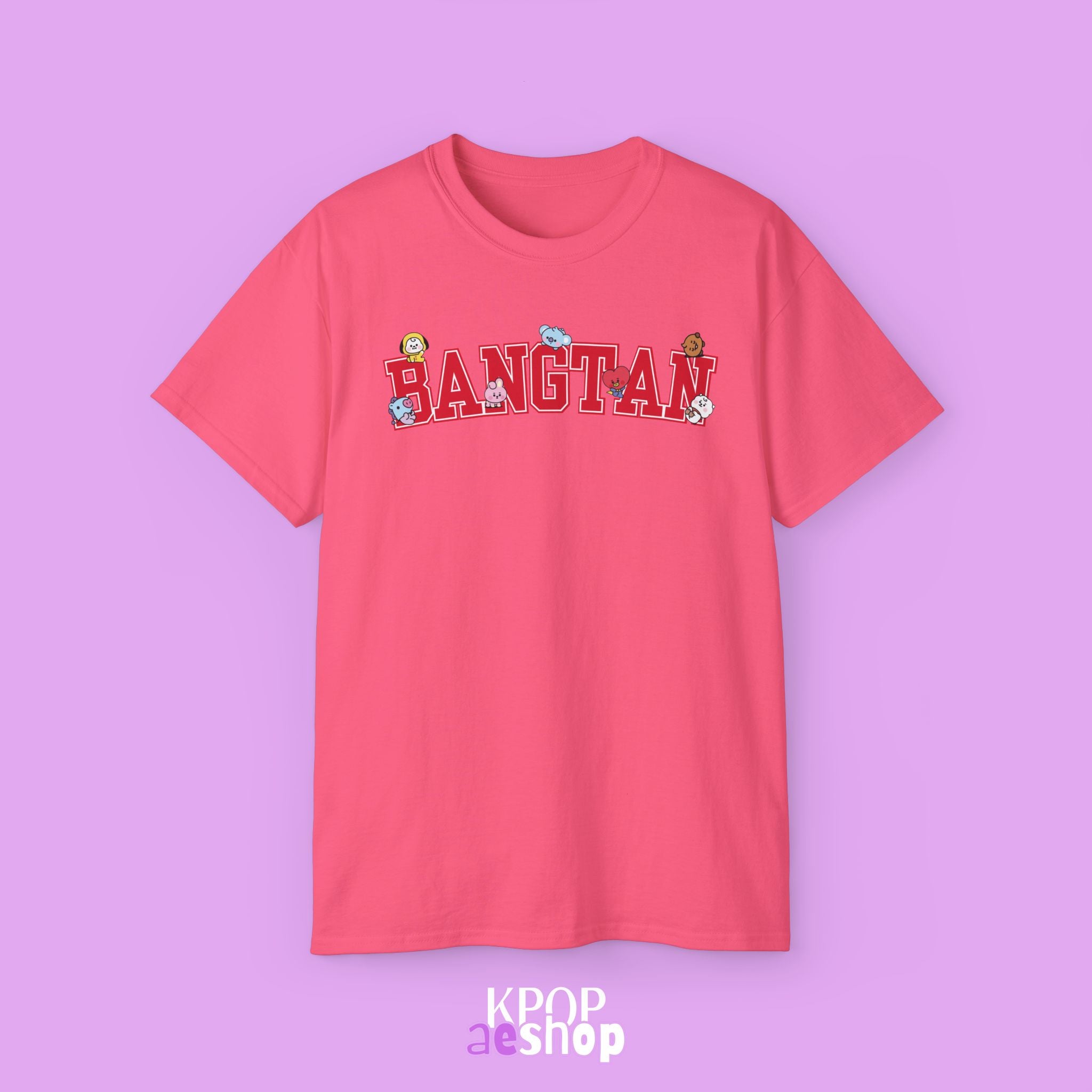 Bangtan Print | Unisex Cotton T-Shirt